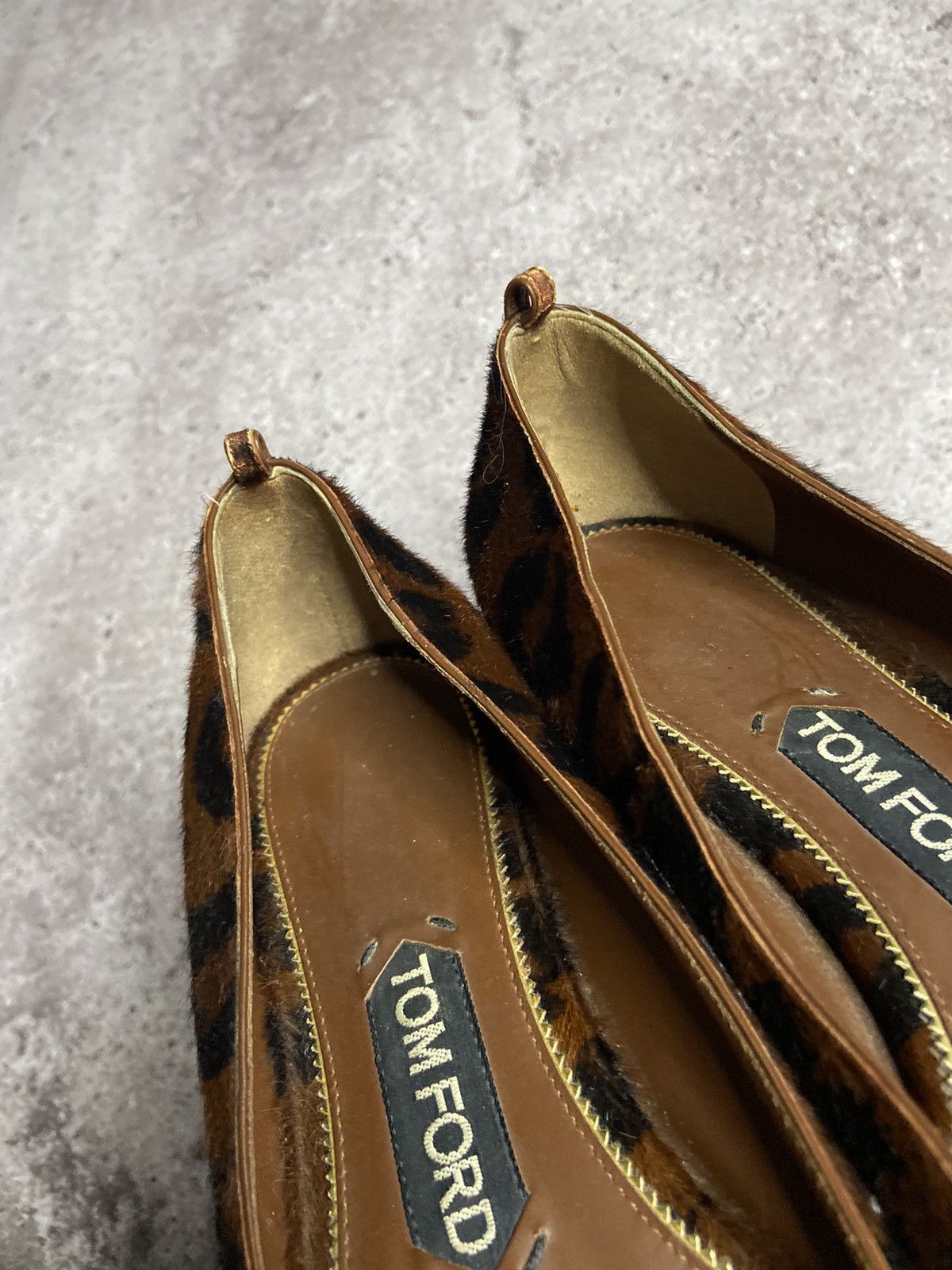 Gucci × Tom Ford × Vintage Vintage Tom Ford Leopard Shoes Size 38 Size US 8 / IT 38 - 3 Thumbnail
