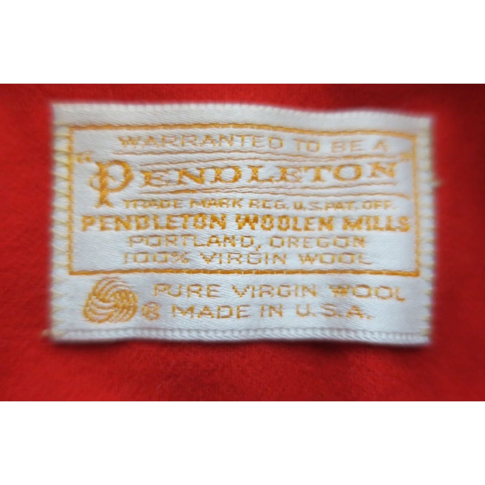 Pendleton Vintage Pendleton Blazer Sz L Red Wool VTG 70s Solid Work Career Suit Jacket Size L / US 10 / IT 46 - 8 Thumbnail