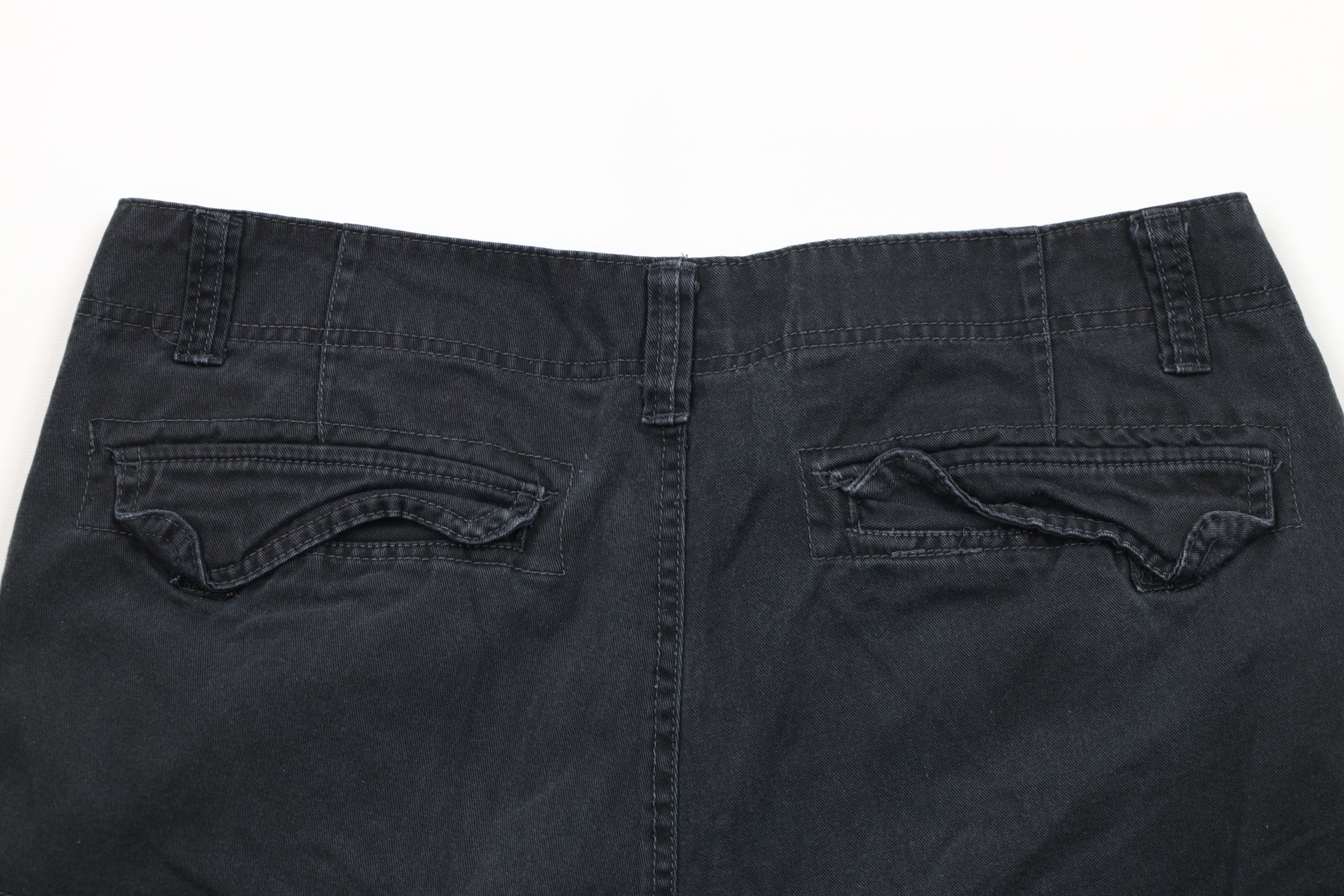 Ocean Pacific × Vintage Vintage 90s Y2K Ocean Pacific OP Cargo Shorts Black Cotton Size US 34 / EU 50 - 10 Thumbnail