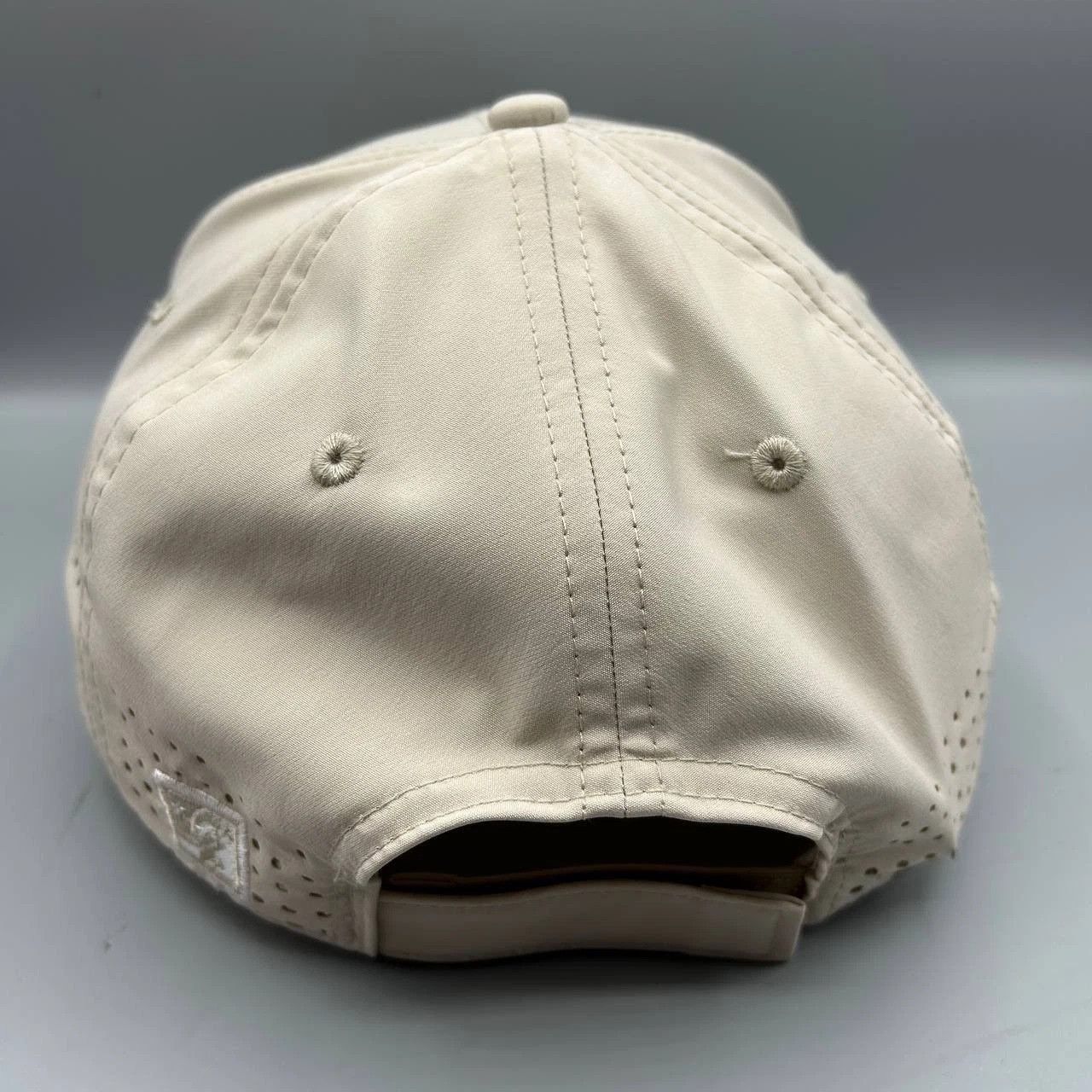 The Game Santiam Golf Hat Men Beige Embroidered The Game Strap Back Size ONE SIZE - 5 Thumbnail