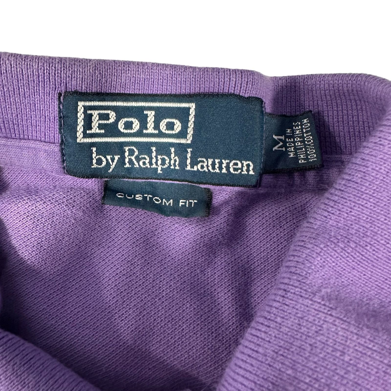 Polo Ralph Lauren Polo Ralph Lauren Custom Fit Cotton Polo Size US M / EU 48-50 / 2 - 7 Thumbnail