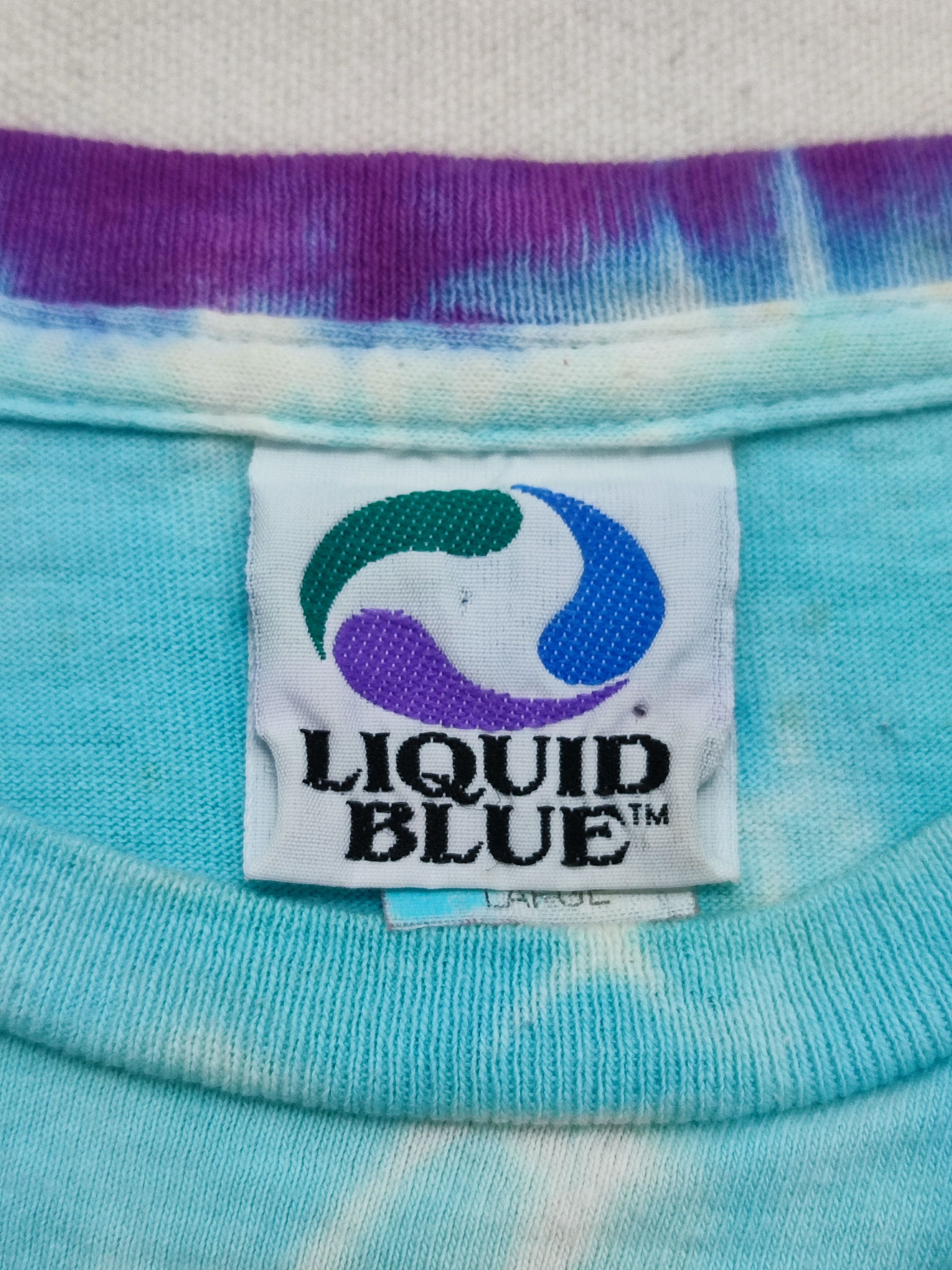 Grateful Dead × Liquid Blue True Vintage 1990s Grateful Dead Tie Dye Tee Size US L / EU 52-54 / 3 - 6 Thumbnail