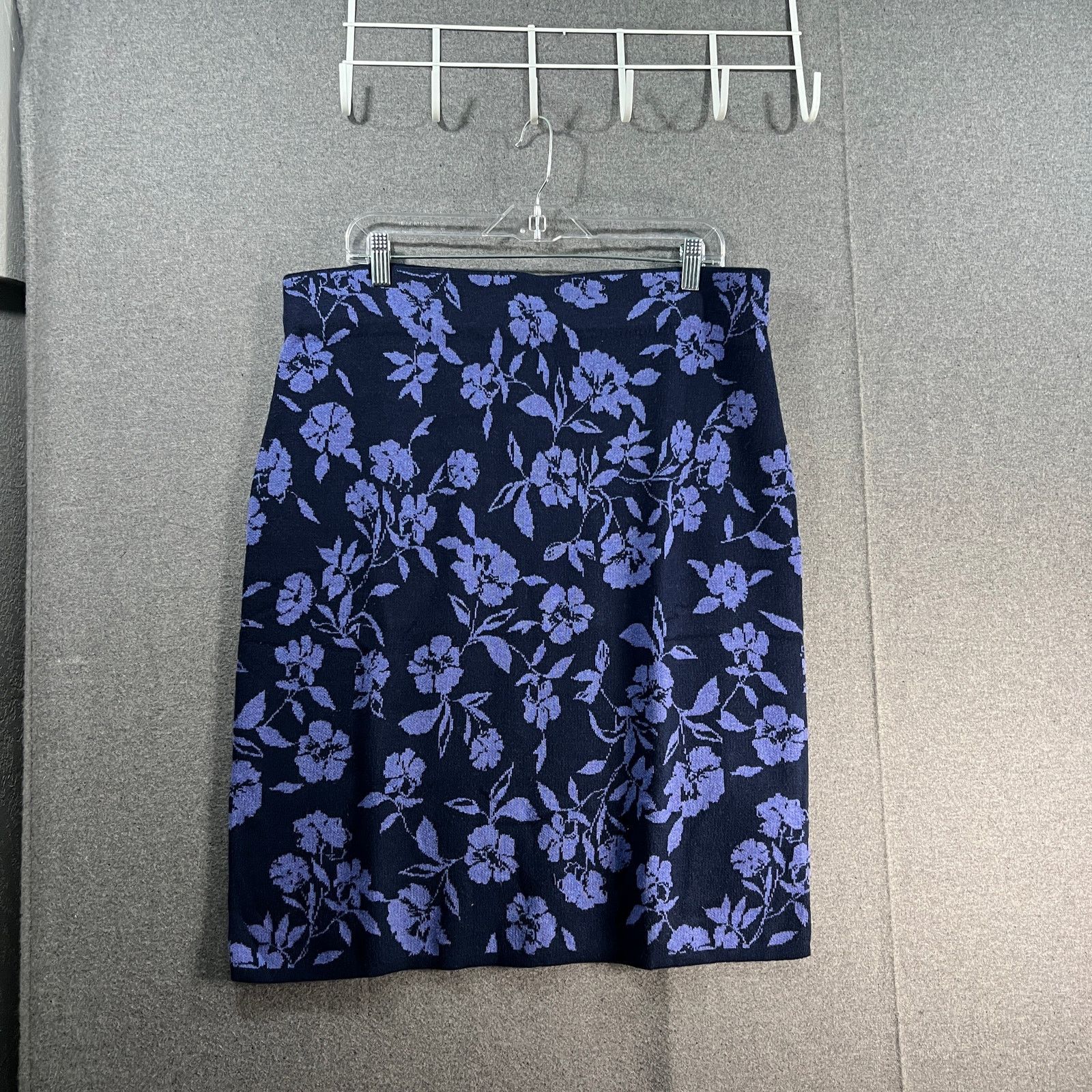 Isaac Mizrahi Isaac Mizrahi LIVE Jacquard Sweater Skirt with Side Size 34" / US 12 / IT 48 - 8 Thumbnail