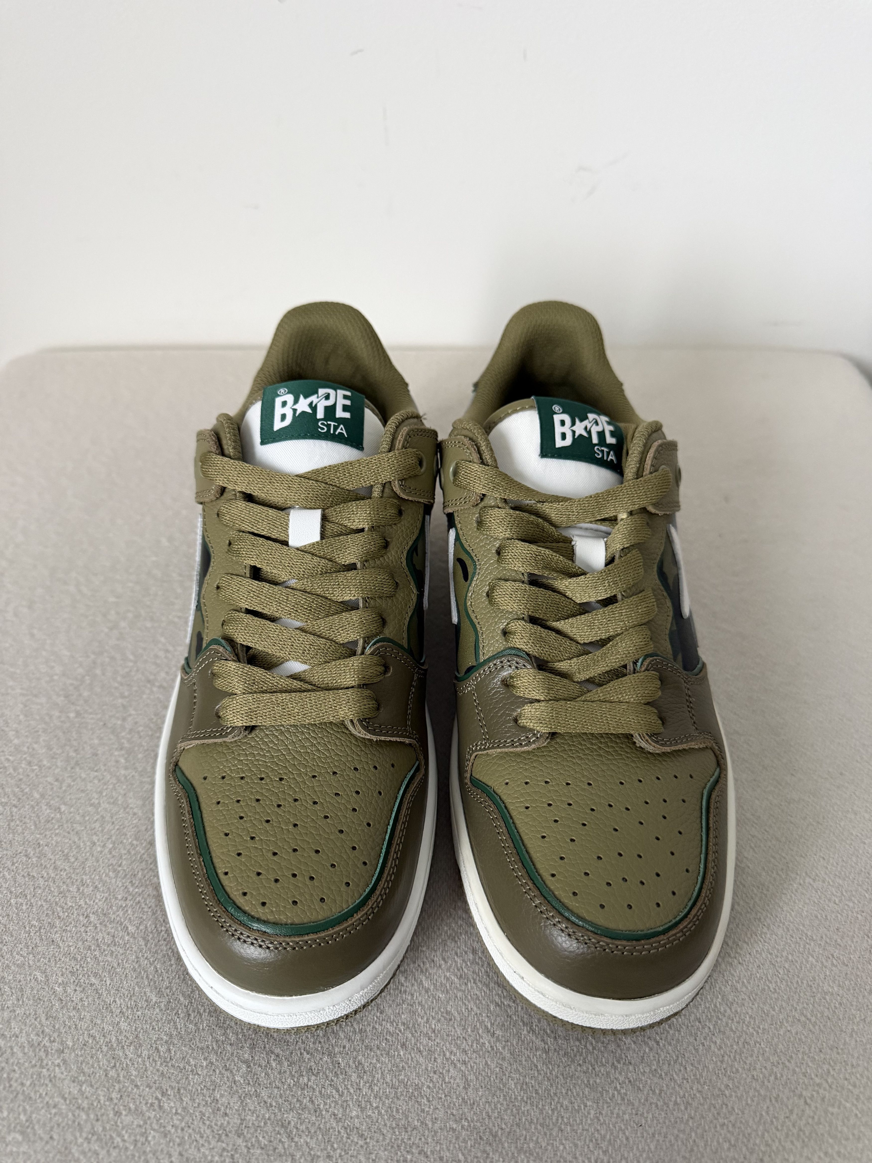 Bape Bape Sk8 Sta Sneakers in Olive Drab Camo Size US 9 / EU 42 - 4 Thumbnail