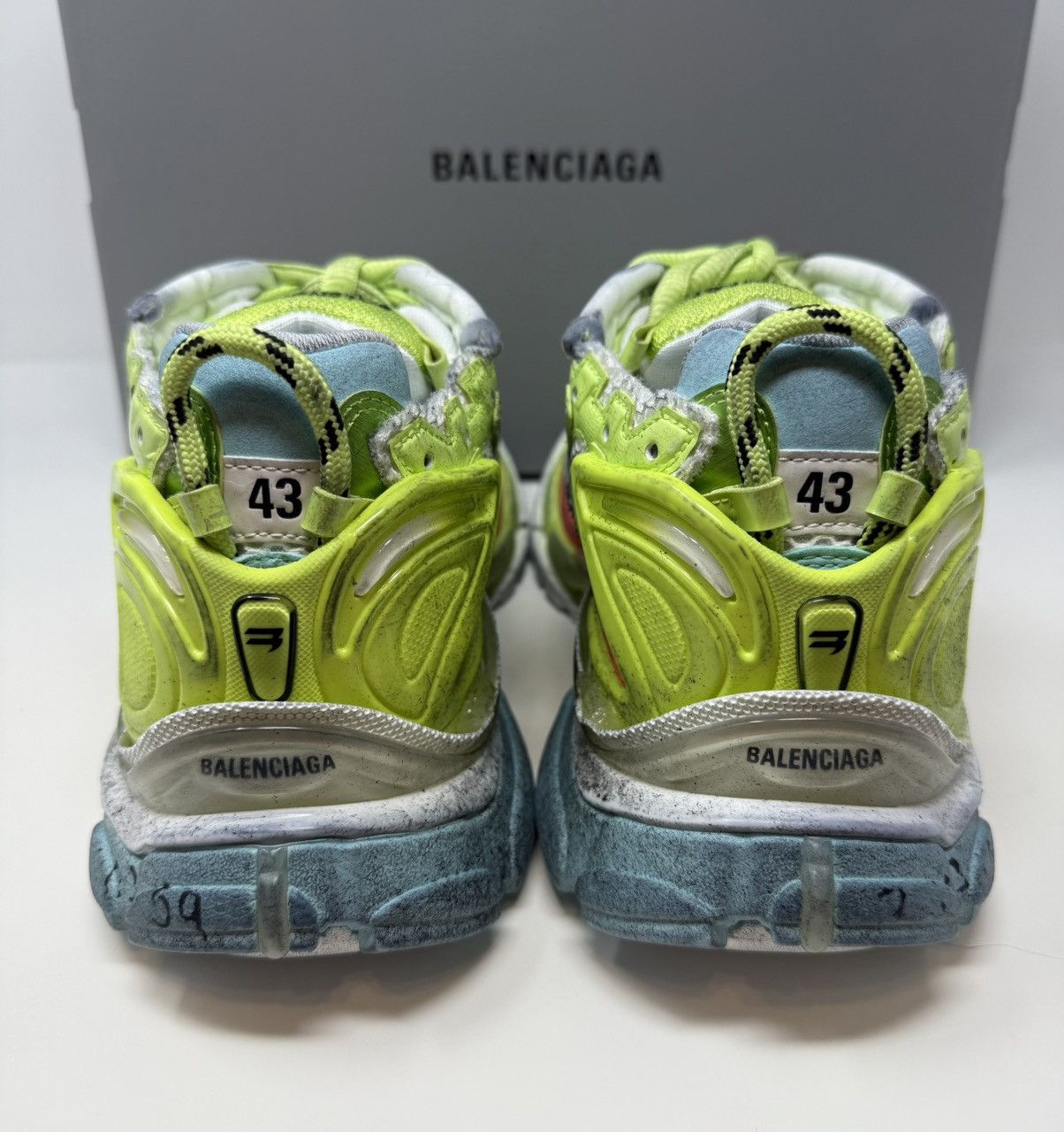 Balenciaga Balenciaga Marathon Runner Sneaker Yellow Unreleased Demna Size US 10 / EU 43 - 5 Thumbnail