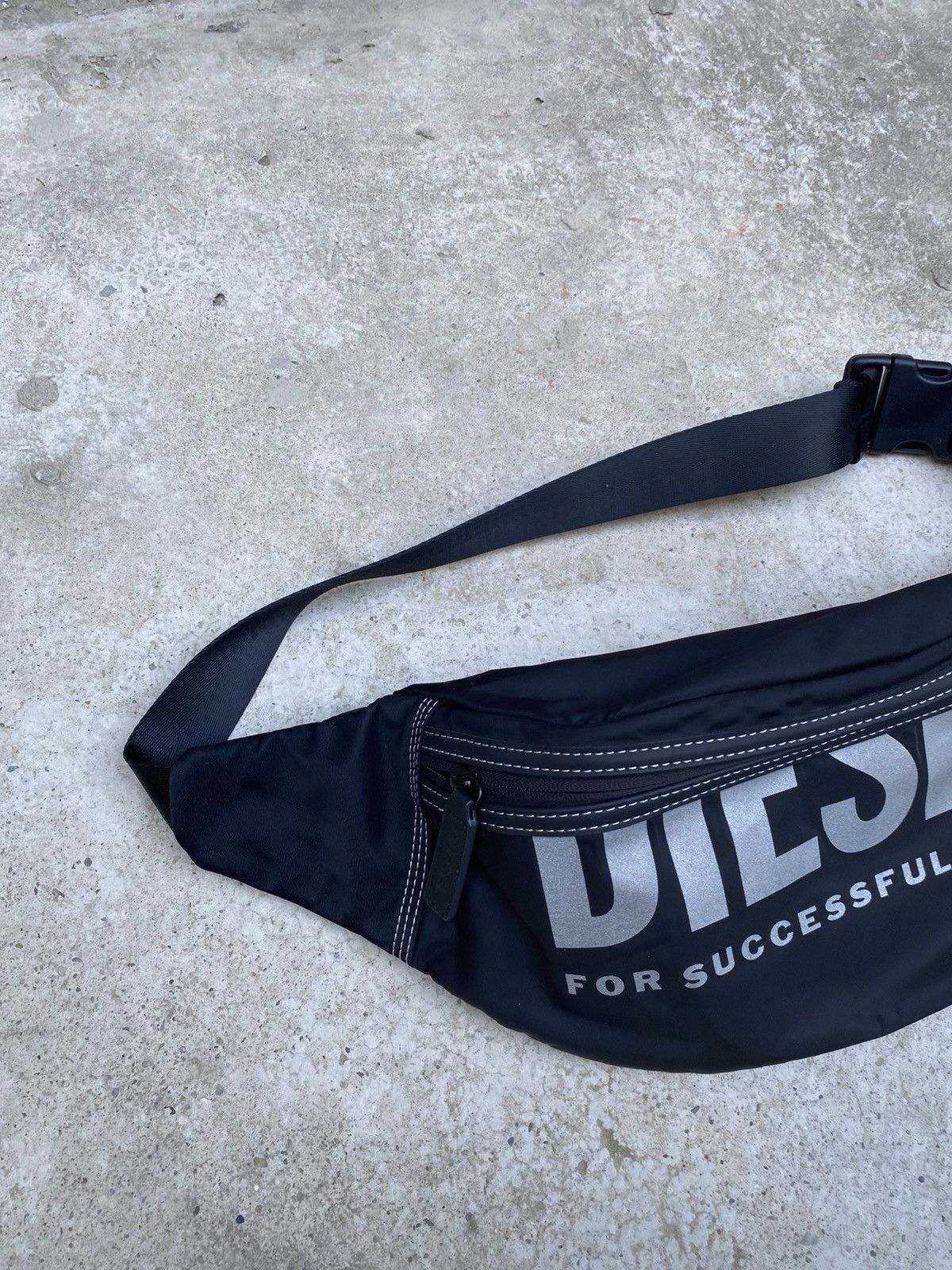 Diesel Diesel Black Logo Belt Bag Size ONE SIZE - 2 Thumbnail