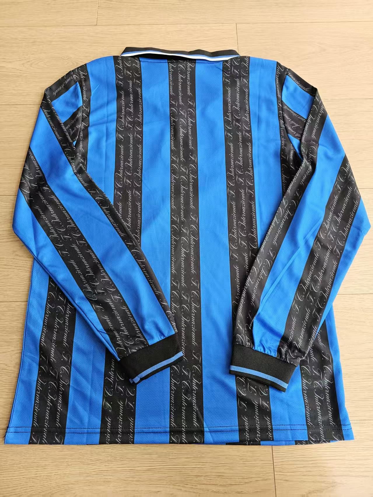 Other 1997 1998 Inter Milan Jersey Home Longsleeve Size US XXL / EU 58 / 5 - 4 Thumbnail