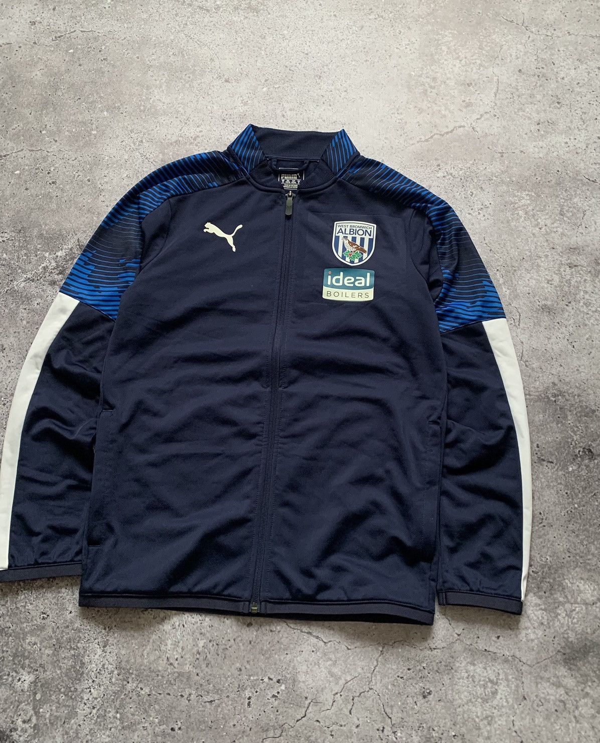 Puma × Vintage 🔥PUMA WEST BROMWICH TRACK ZIP UP SWEATSHIRT JACKET Size US S / EU 44-46 / 1 - 3 Thumbnail