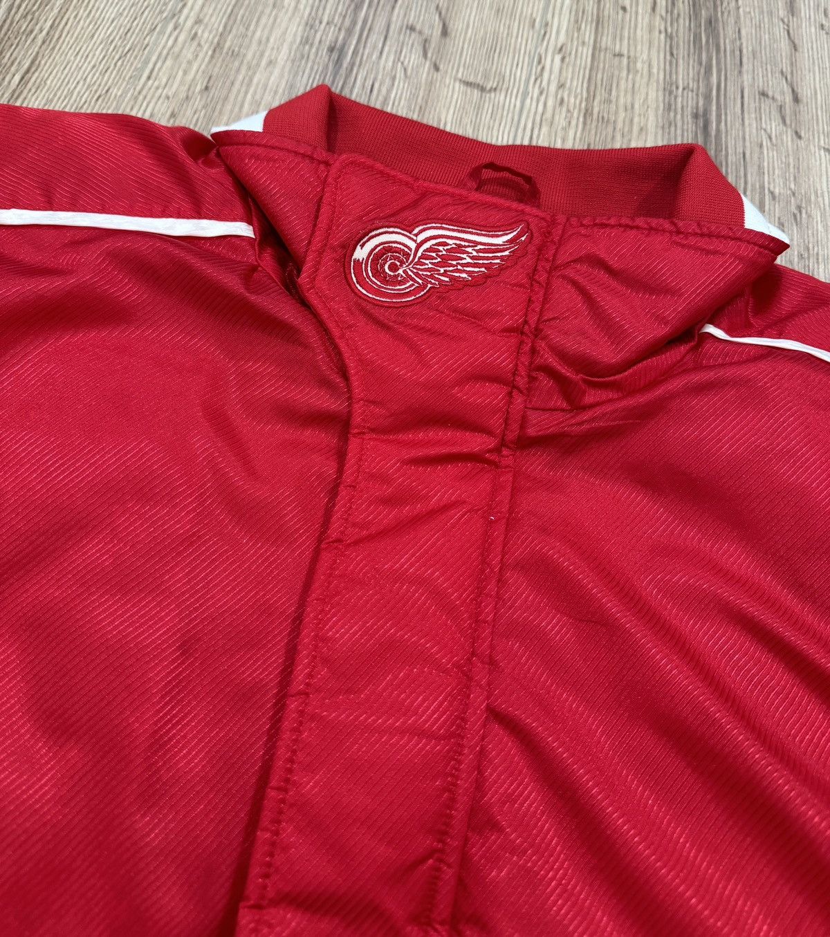 Vintage Vintage Detroit Red Wings NHL Pro Player Embroidered Jacket Size US L / EU 52-54 / 3 - 8 Thumbnail