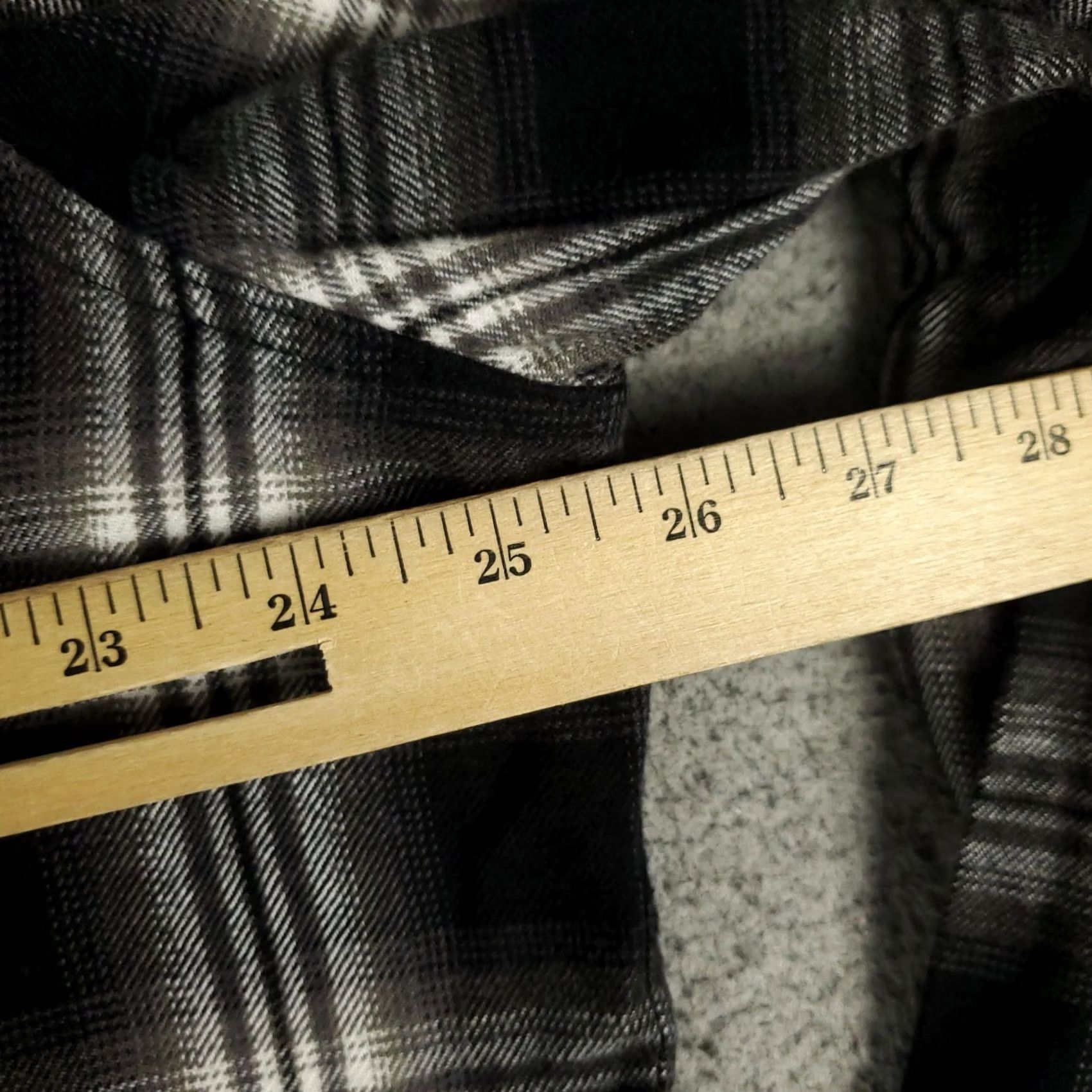Allsaints Allsaints Shirt Mens 2XL Gray Plaid Flannel Button Up Long Sleeve Casual Dress Shirt Size US XXL / EU 58 / 5 - 5 Thumbnail