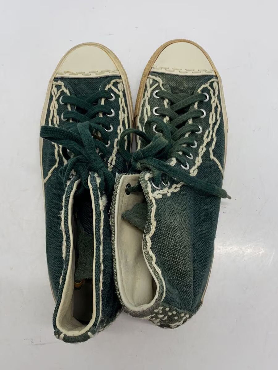 Visvim Visvim Skgwy Sshko Cnvs HiCut Snkrs Grn Size US 9 / EU 42 - 3 Thumbnail