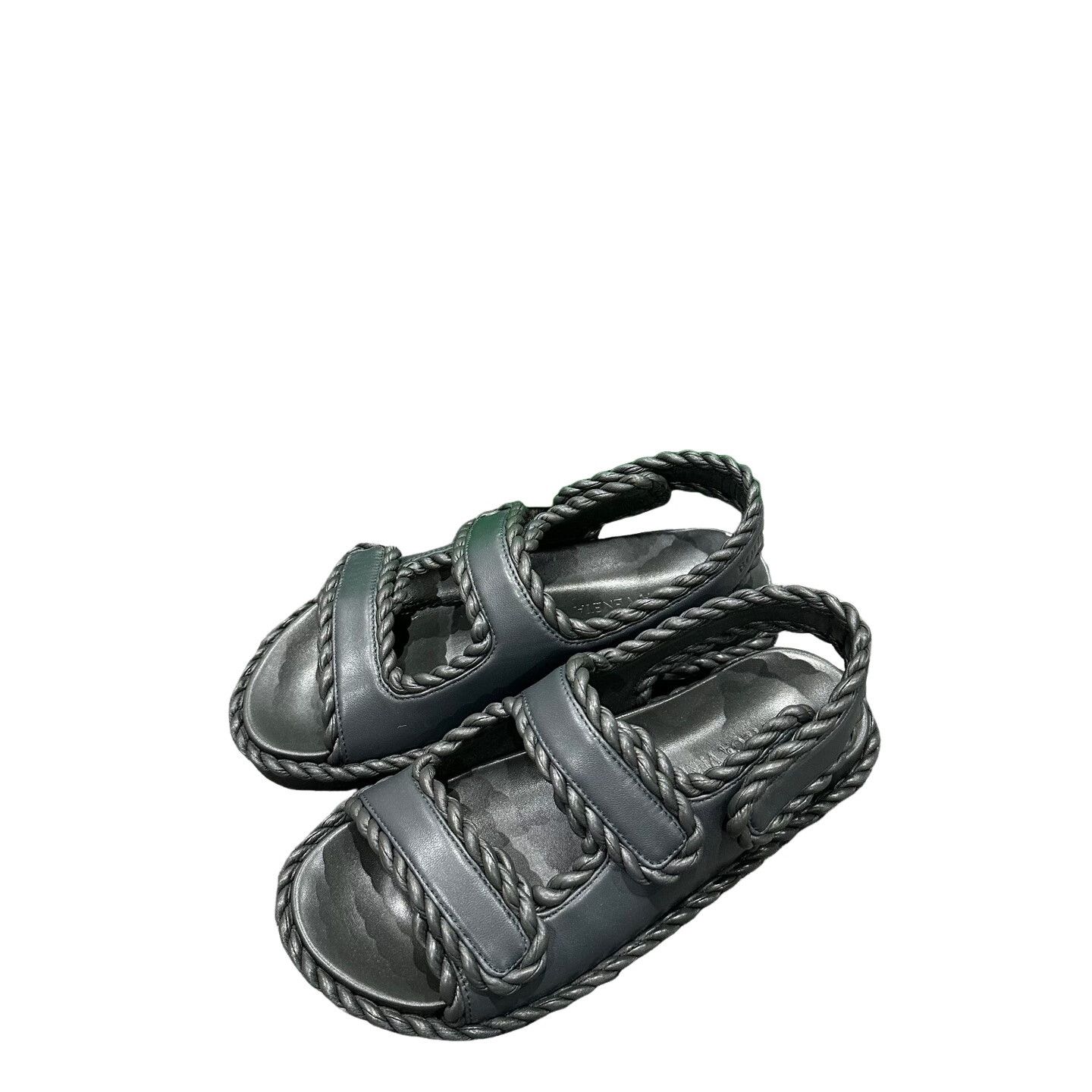 Bottega Veneta Bottega Veneta Braided Leather Sandals EU 39 Size US 6 / EU 39 - 1 Thumbnail
