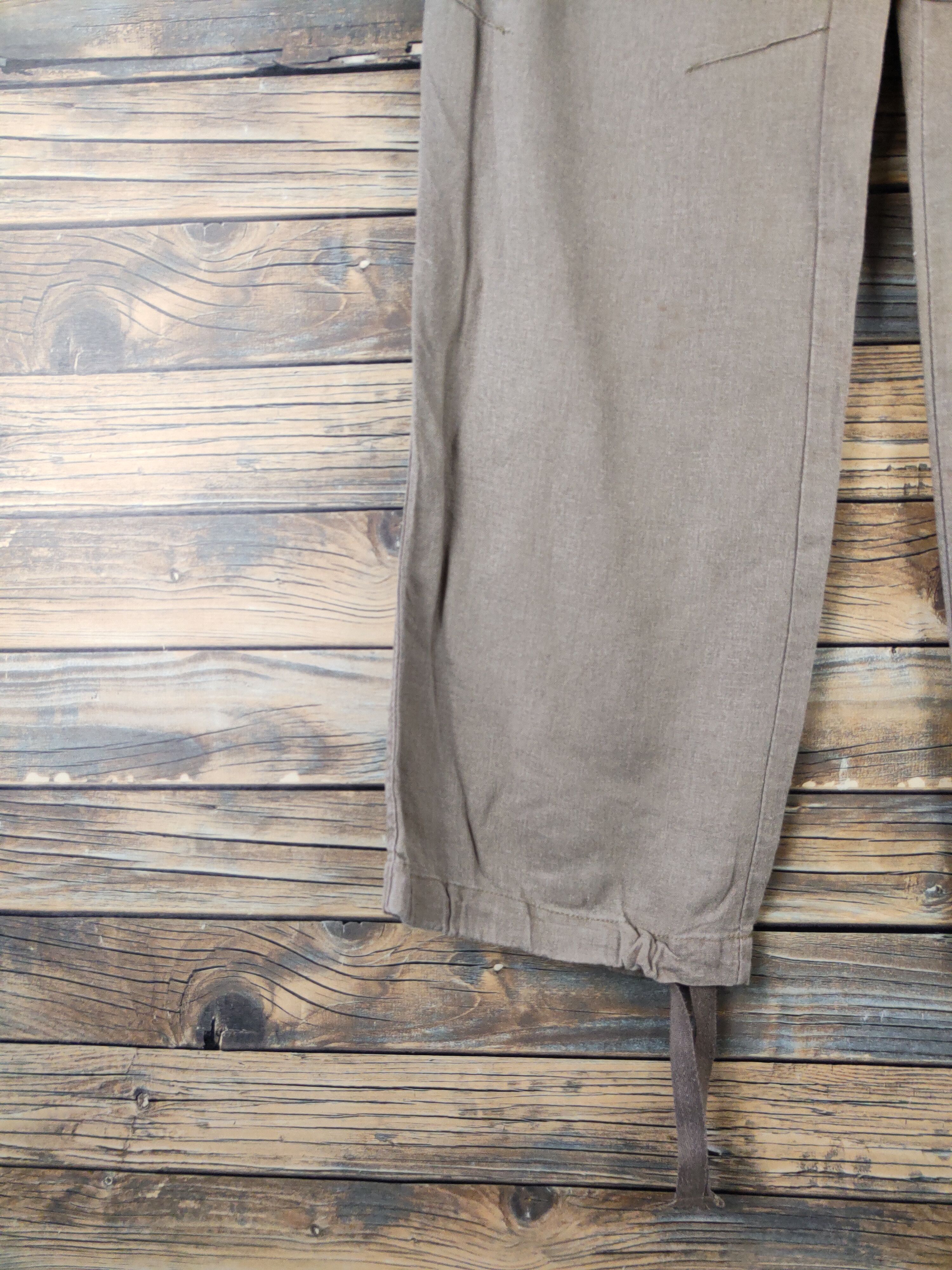 Japanese Brand DL Japanese Brand Brown Multipocket Cargo Pants #1296 Size US 28 / EU 44 - 4 Thumbnail