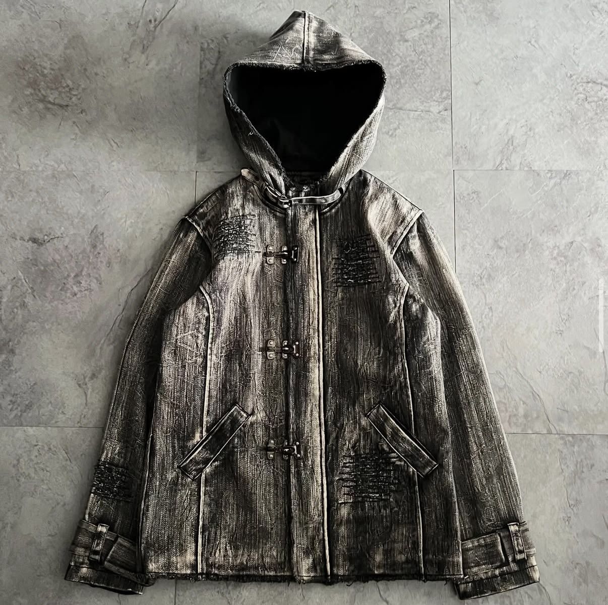 ジャケット・アウター vintage in the attic gimmick design vest Vintage in the Attic Japanese Brand Medium Outerwear Vest