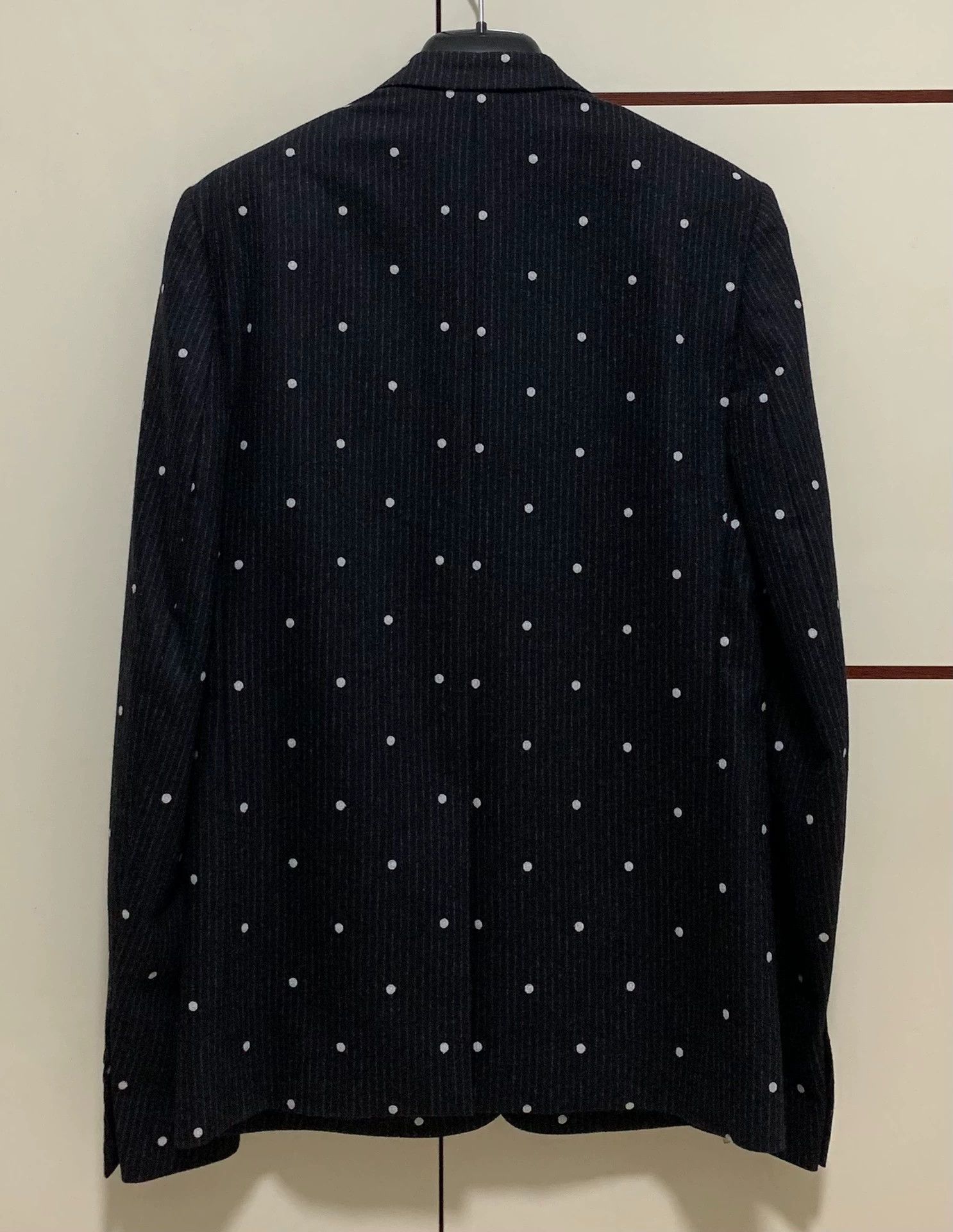 Dior Dior Homme 14fw Runway Polka Dot Wool Suit Jacket Size US S / EU 44-46 / 1 - 2 Thumbnail