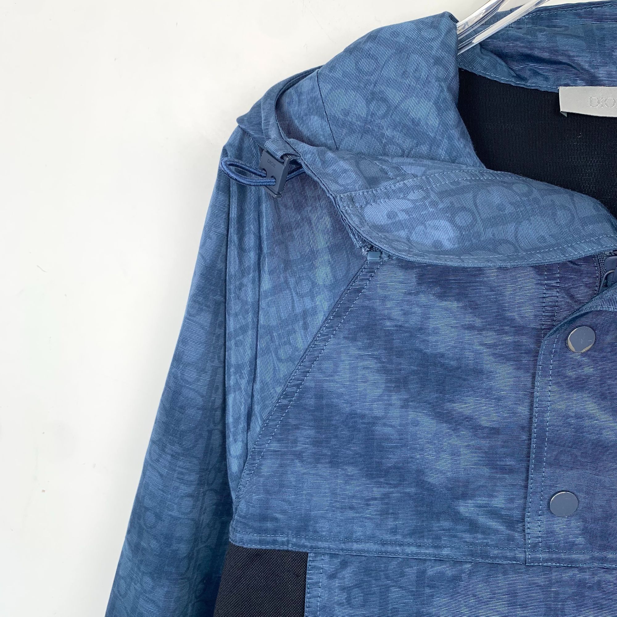Dior Dior Blue Logo Anorak Hoodie Jacket XS Size US XS / EU 42 / 0 - 6 Thumbnail