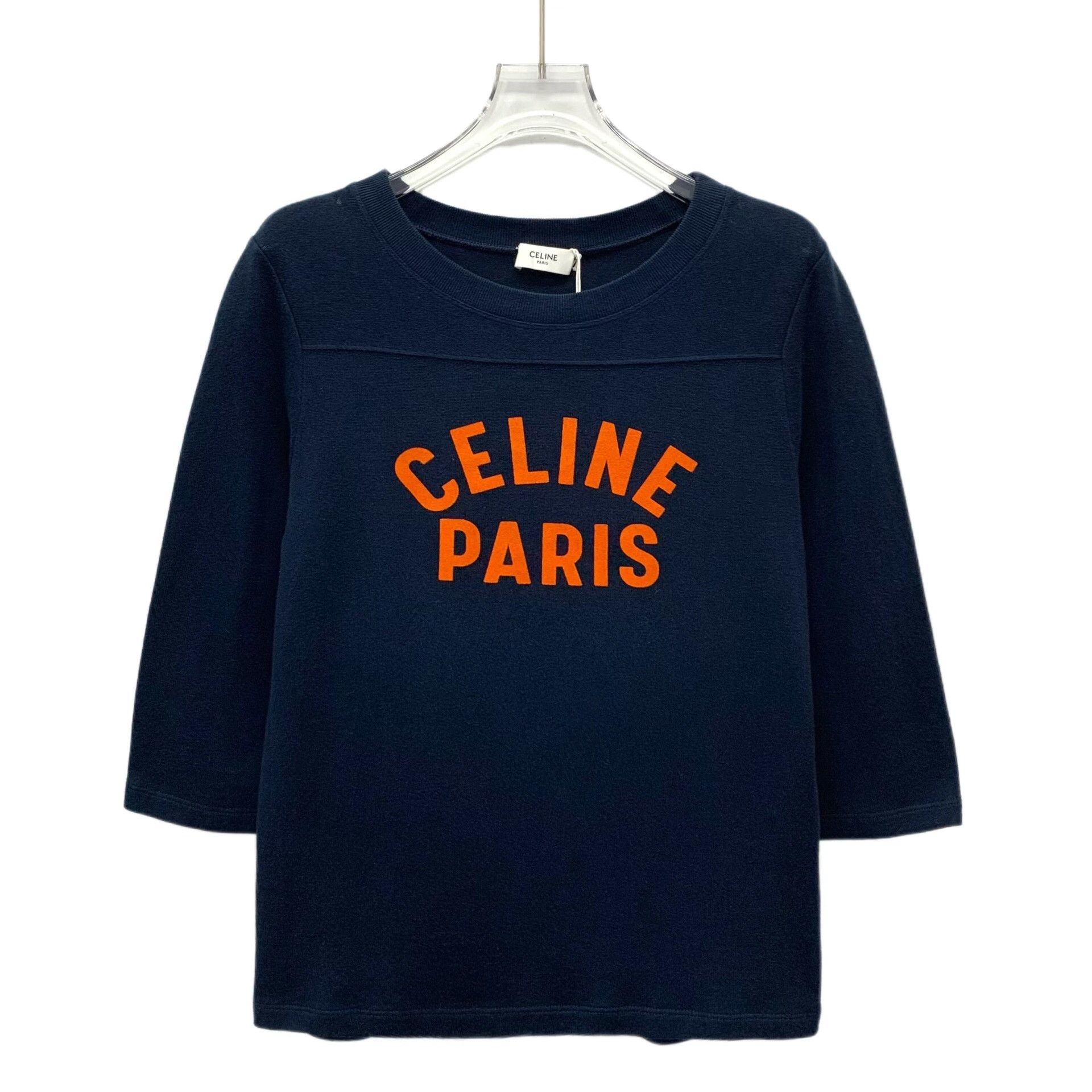 Celine Celine Retro Printed Blue T-Shirt S Women Size S / US 4 / IT 40 - 1 Thumbnail