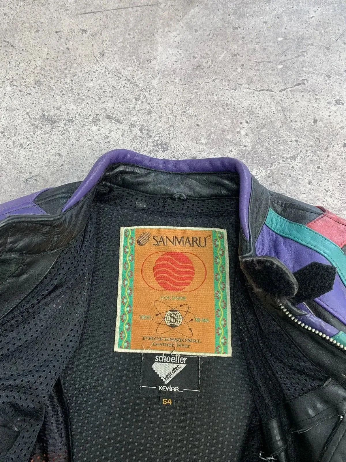 Genuine Leather × Japanese Brand × Leather Jacket FADED