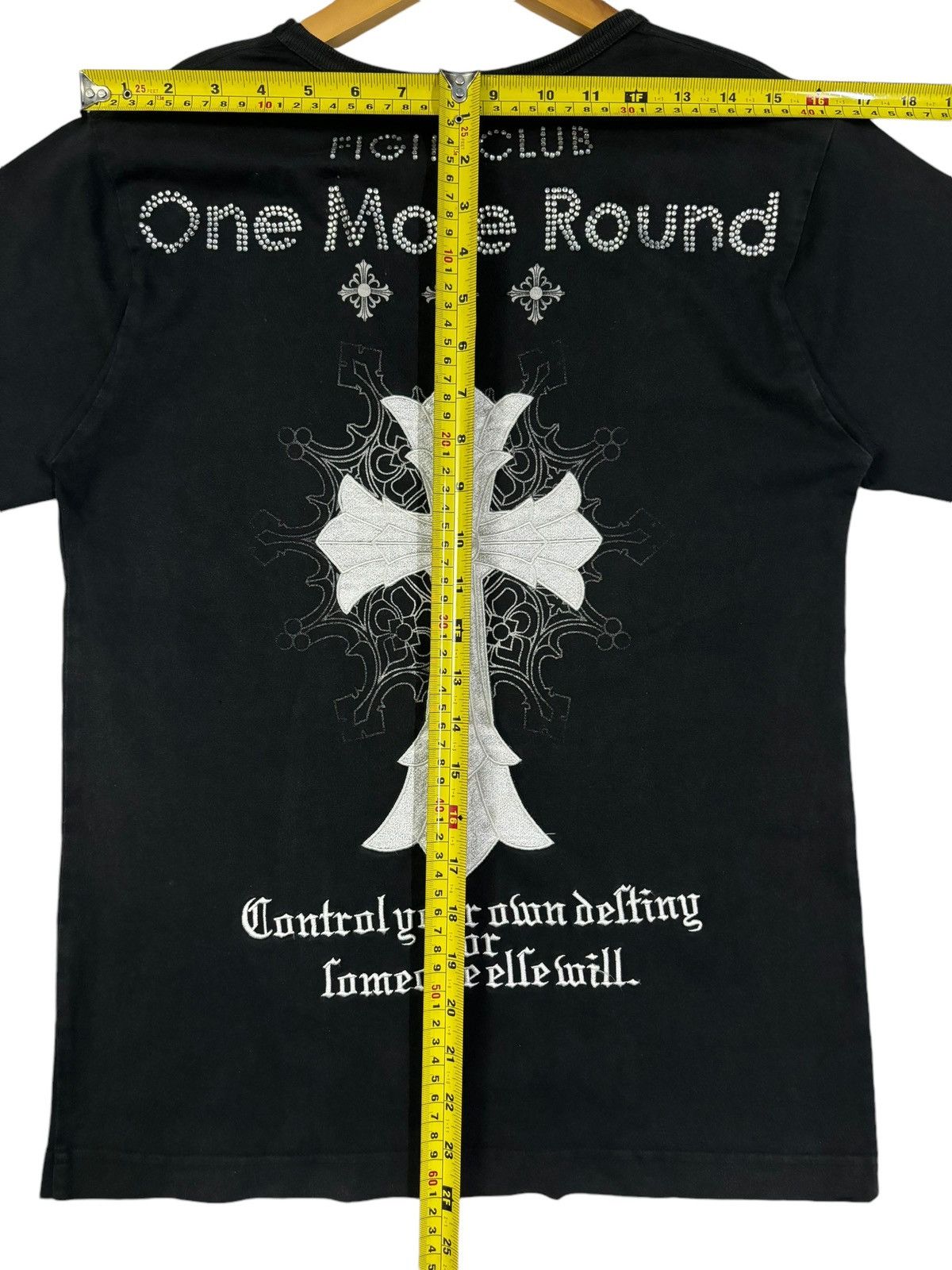 14th Addiction Chrome Hearts-inspired Japanese Brand Cross Punk Tees Size US S / EU 44-46 / 1 - 14 Thumbnail