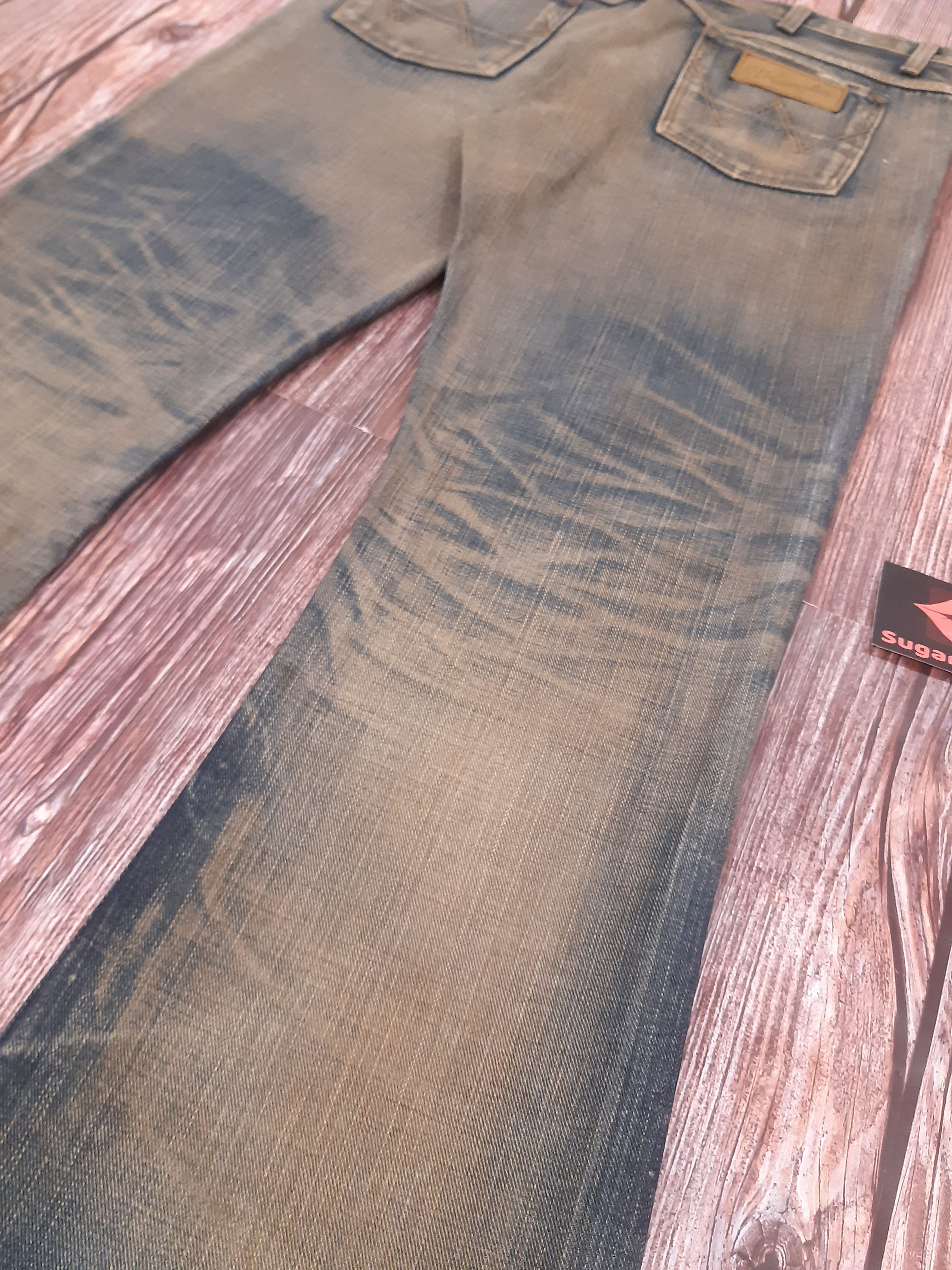 Japanese Brand Bootcut Flare Jeans Wrangler Vintage Size US 35 - 16 Thumbnail
