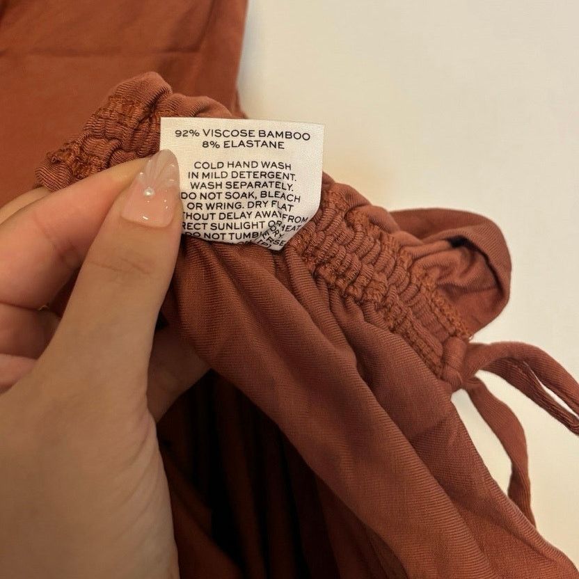 REVOLVE NWT RUMER Paige Mini Dress In Amber Size Medium Size M / US 6-8 / IT 42-44 - 9 Thumbnail