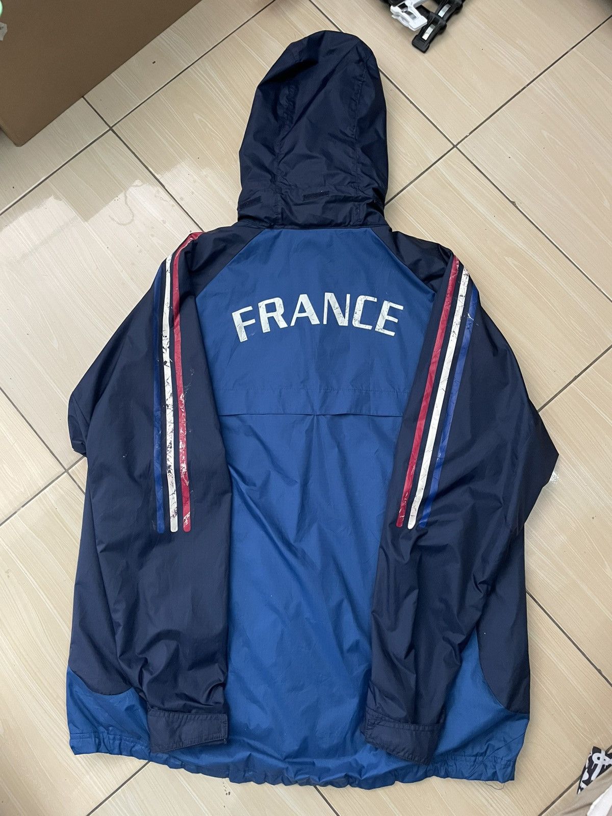 Adidas Vintage jacket France national 2001 Size US XXL / EU 58 / 5 - 10 Thumbnail