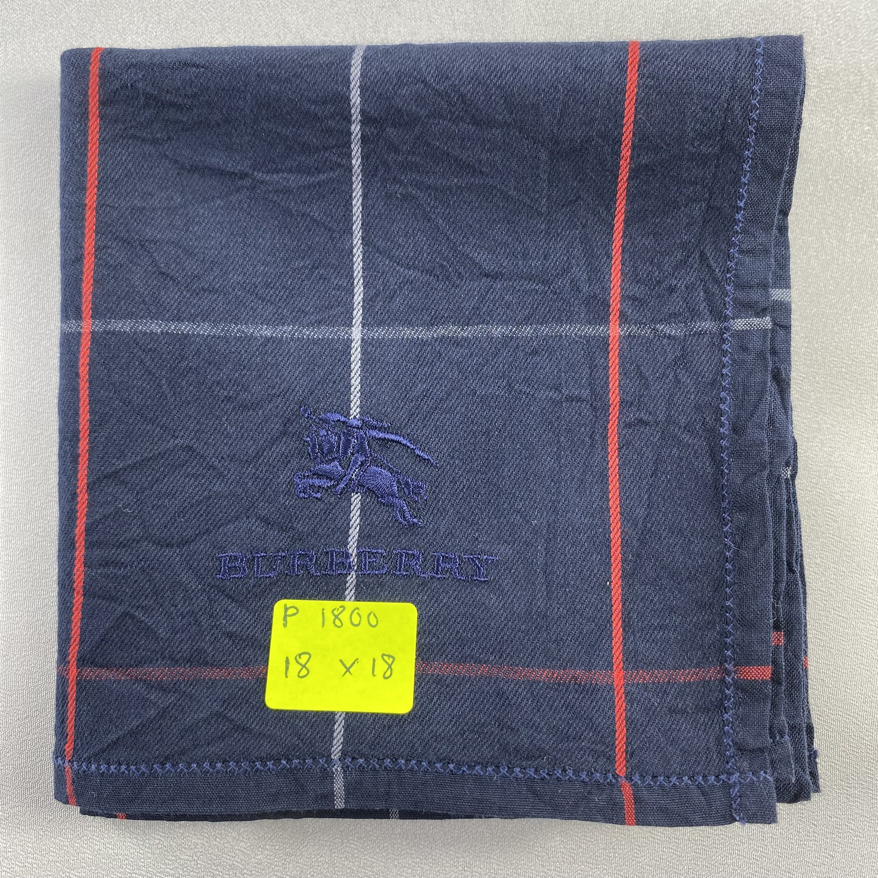 Burberry × Vintage Burberry Handkerchief / Neckerchief / Bandana-P1800 Size ONE SIZE - 5 Thumbnail