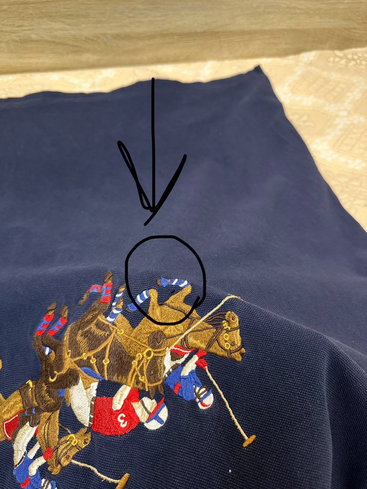Polo Ralph Lauren 🔥 Polo Ralph Lauren Big Pony Y2K Chief Keef T Shirt Chicago Size US XXL / EU 58 / 5 - 8 Thumbnail