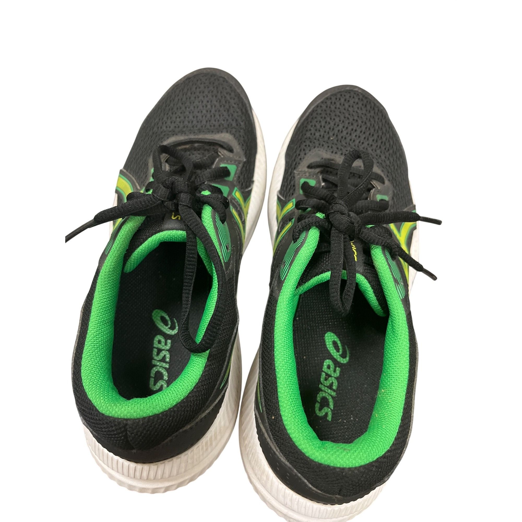 Asics Asics Contend 8 wms black green leather fabric low sneakers Size US 6.5 / IT 36.5 - 13 Thumbnail