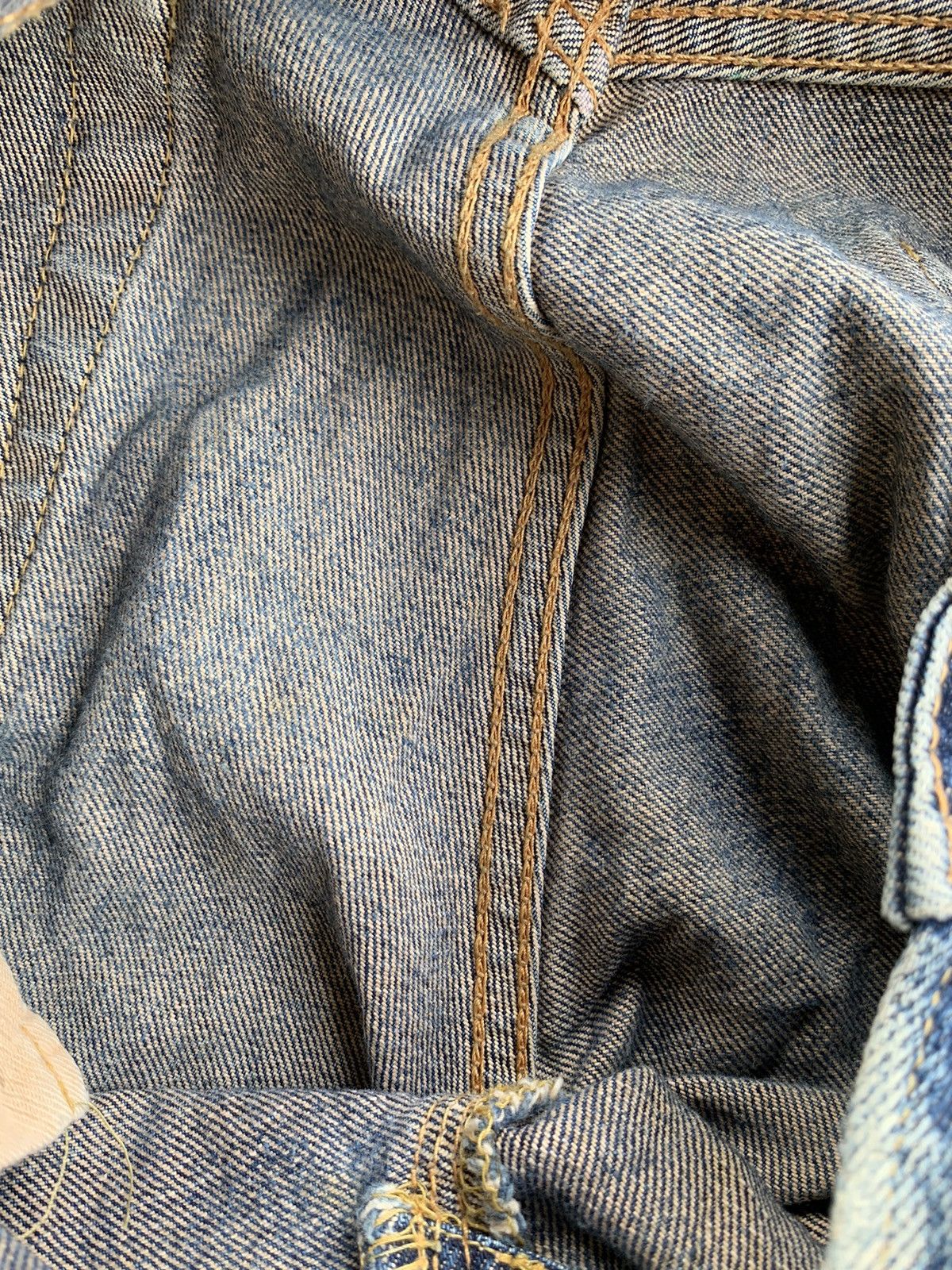 Edwin × Japanese Brand Vintage Edwin 505 Baggy Redline Selvedge Distressed Denim Size US 27 - 14 Thumbnail