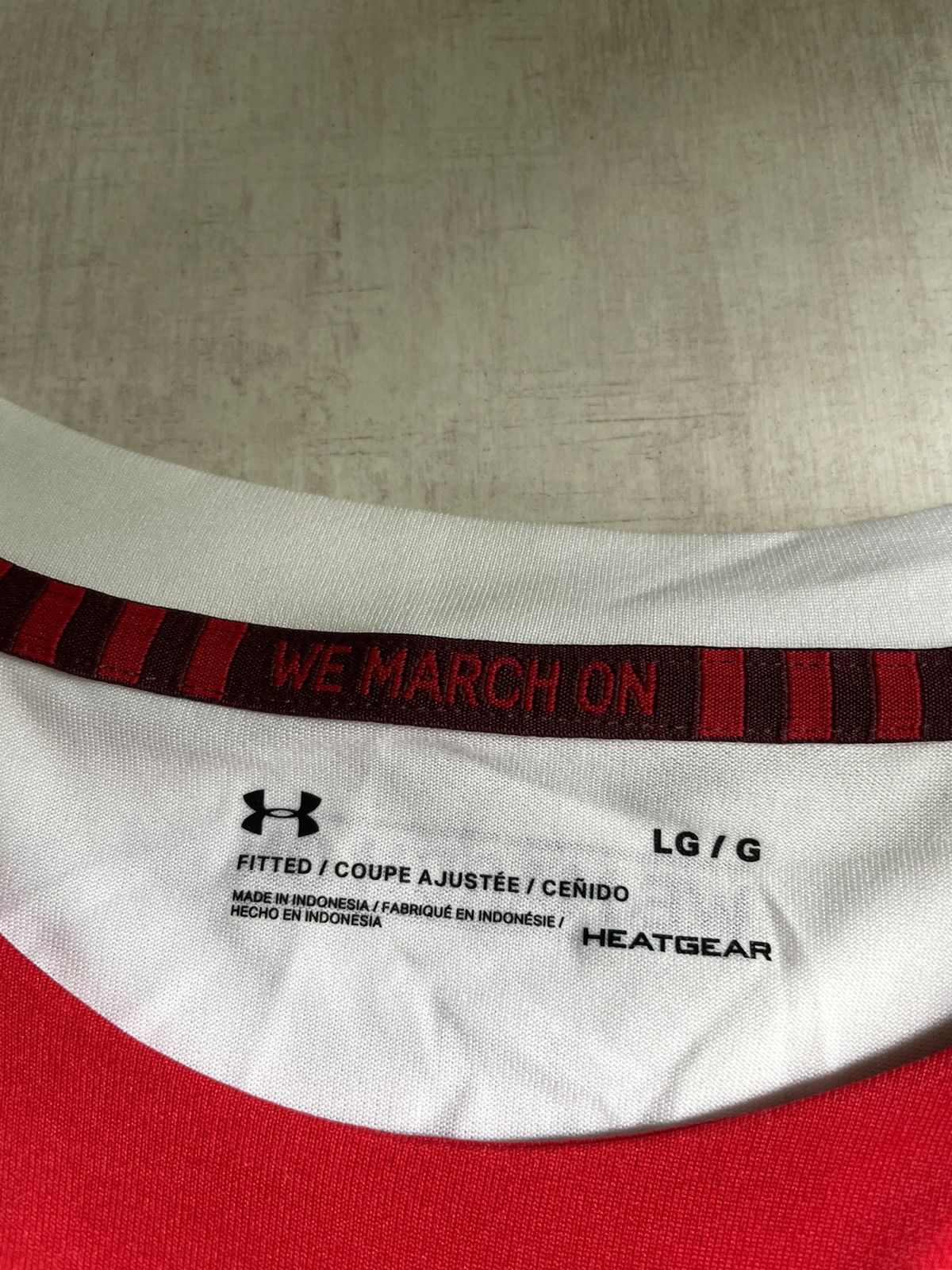 Under Armour Under Armour FC Southampton 2017/2018 Home Football Shirt Size US L / EU 52-54 / 3 - 8 Thumbnail