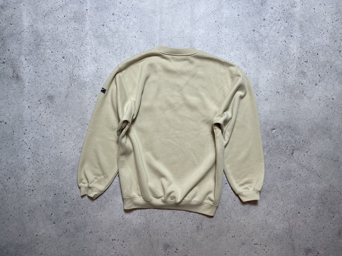 Reebok Vintage Cream Baggy Reebok Big Logo Sweatshirt Y2K Size US M / EU 48-50 / 2 - 2 Thumbnail