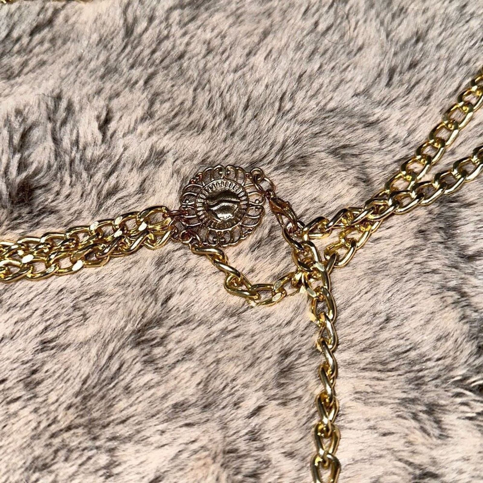 Other Layered Gold Disc Body Chain Belt | Sz OS Size ONE SIZE - 4 Thumbnail