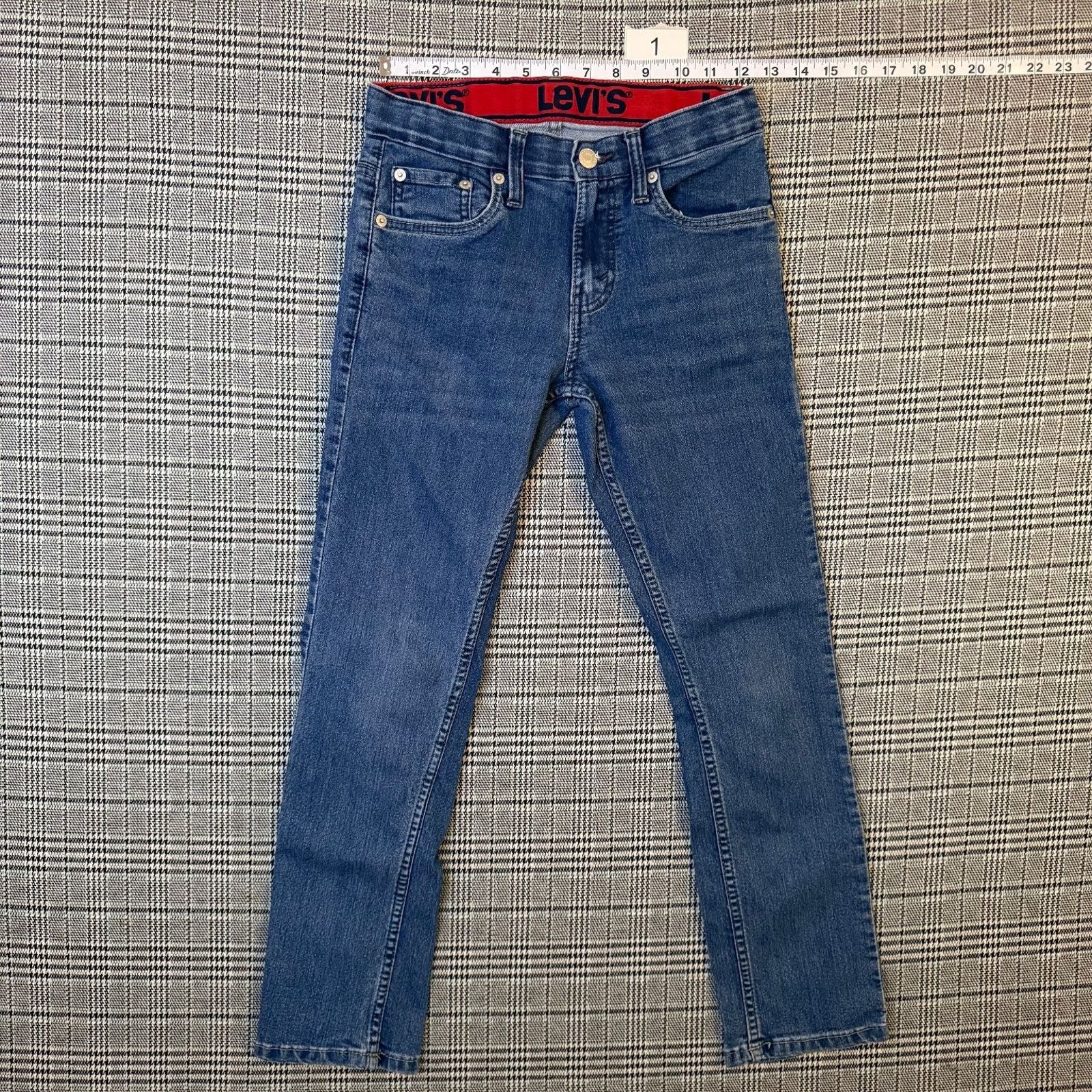Levi's Levis 511 Men's Jeans Blue Denim Skinny Cotton Stretch 26x27 Size US 26 / EU 42 - 4 Thumbnail