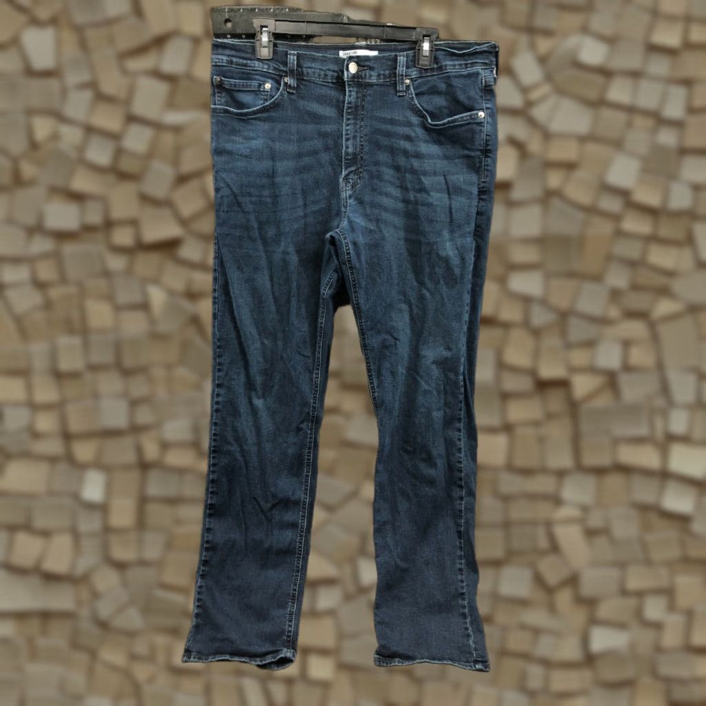 Levi's Levi's Signature Athletic Straight Jeans Mens Size 36x34 Blue Medium Wash Denim 5-Pocket Size US 36 / EU 52 - 1 Thumbnail