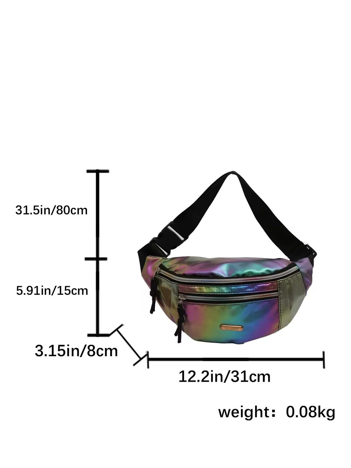 Japanese Brand Street Style Chest Bag Size ONE SIZE - 7 Thumbnail