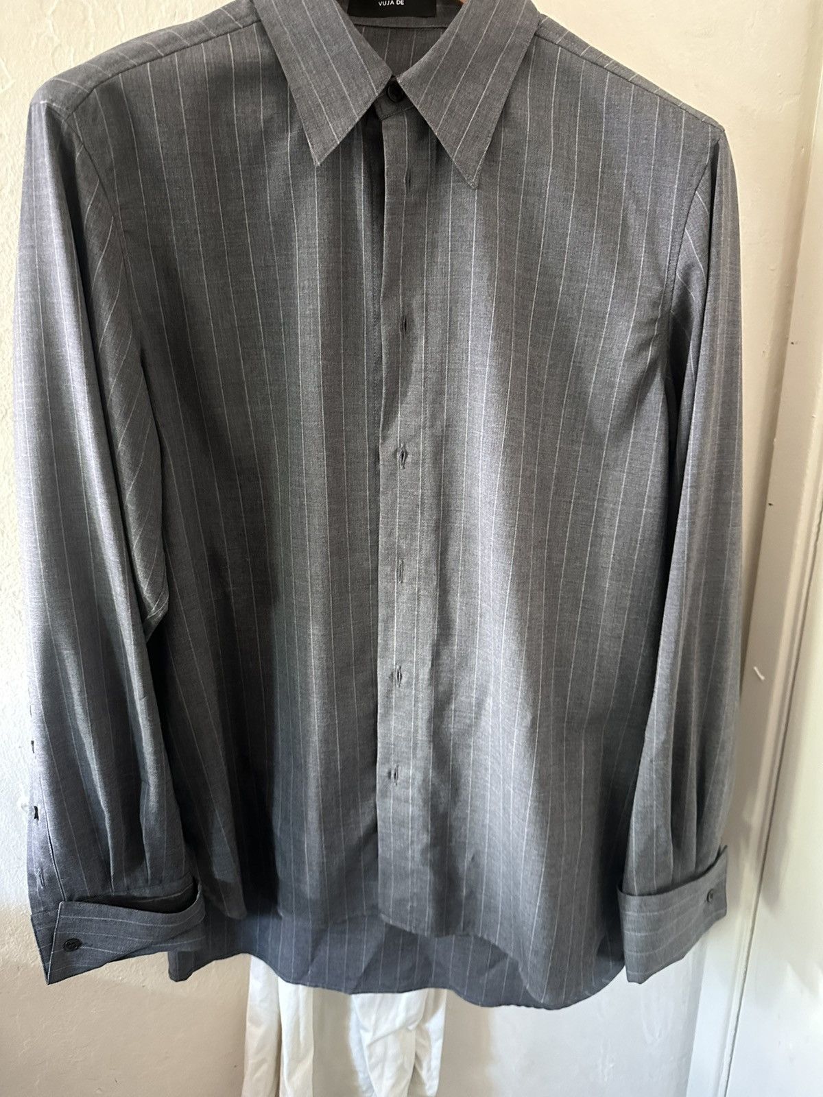 Vuja De Stripe Wool Shirt