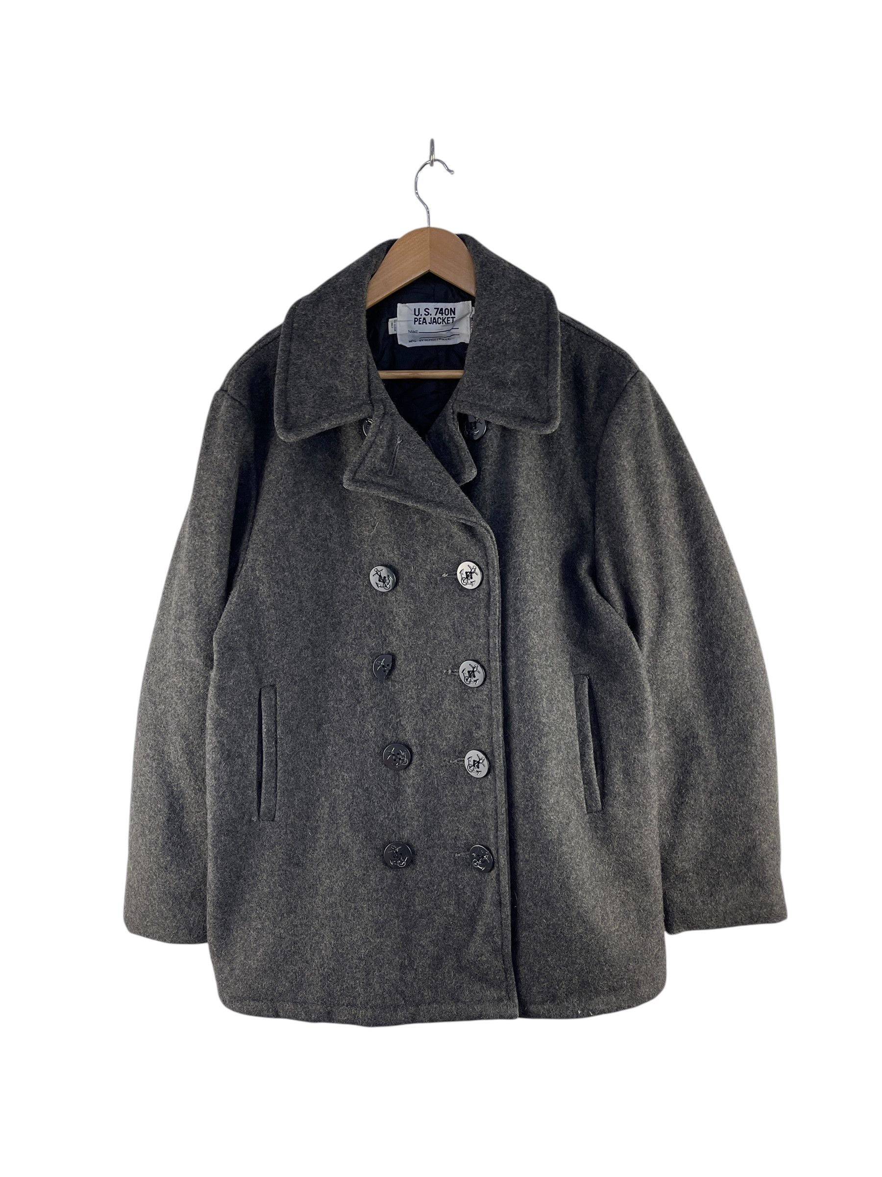 Schott Vintage U.S 740S SCHOTT Pea Jacket Size M / US 6-8 / IT 42-44 - 1 Thumbnail