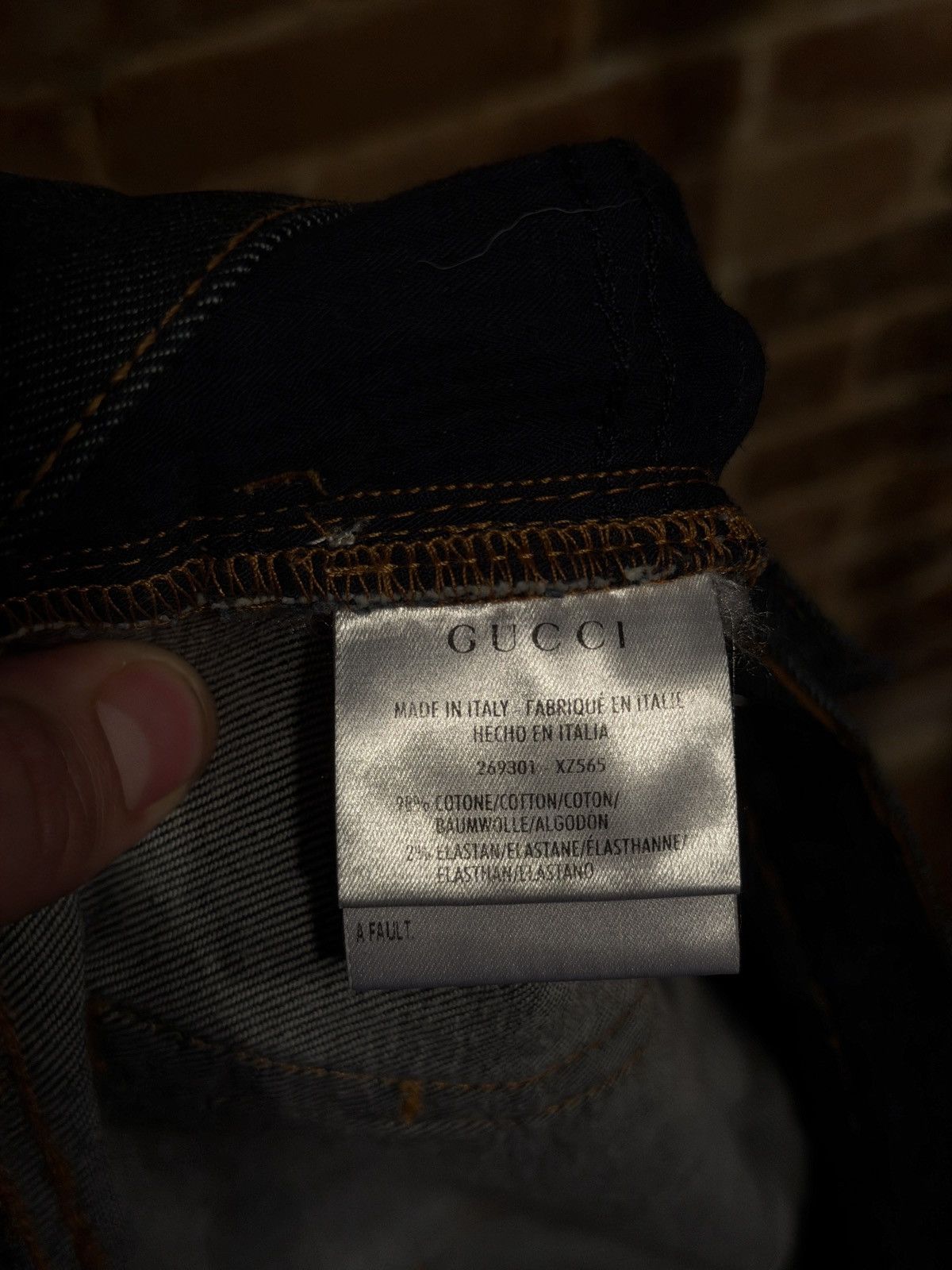 Gucci 2000s Gucci Horsebit Jeans Size US 36 / EU 52 - 9 Thumbnail