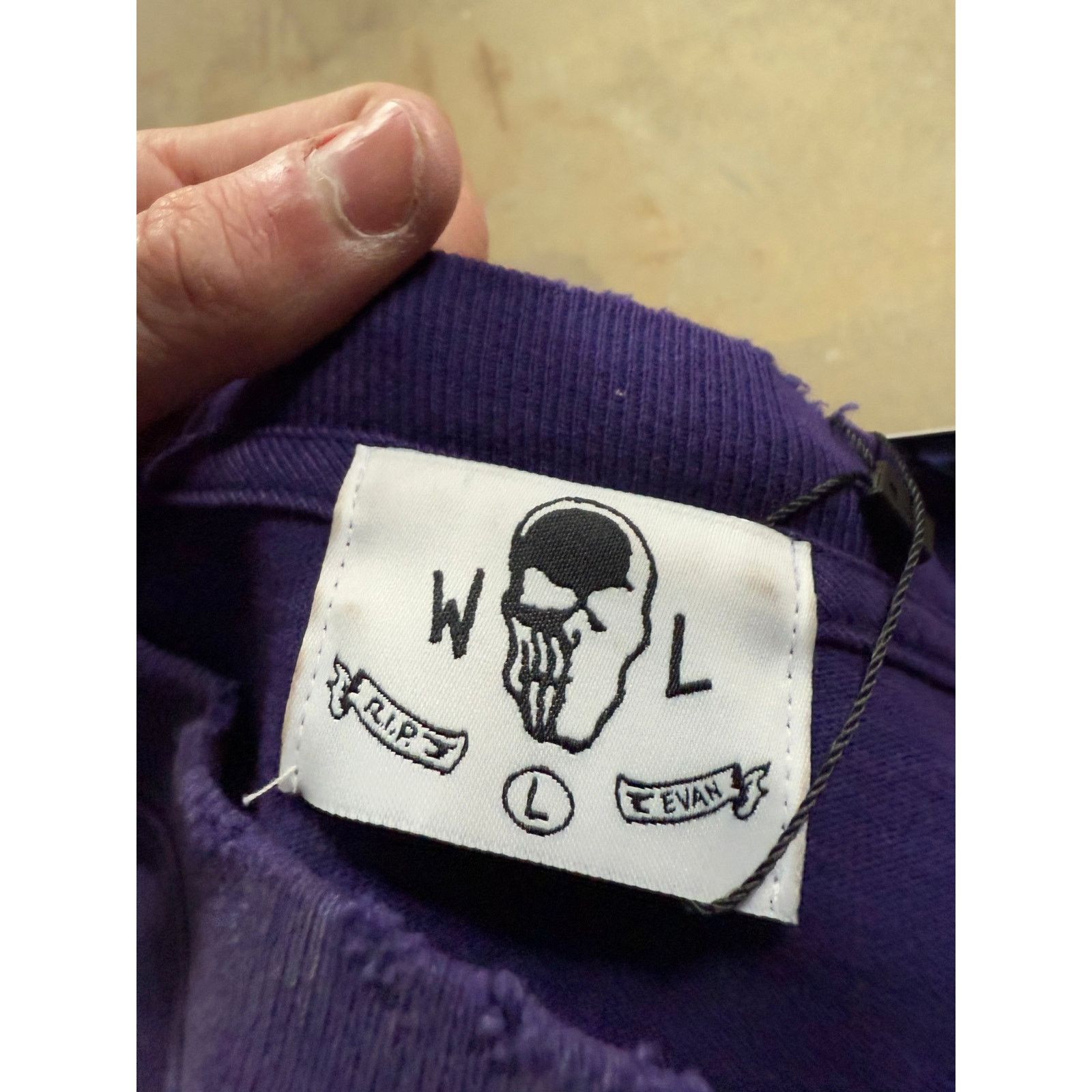 Warren Lotas Warren Lotas Jackpot Tee Purple Used Large Size US L / EU 52-54 / 3 - 2 Thumbnail