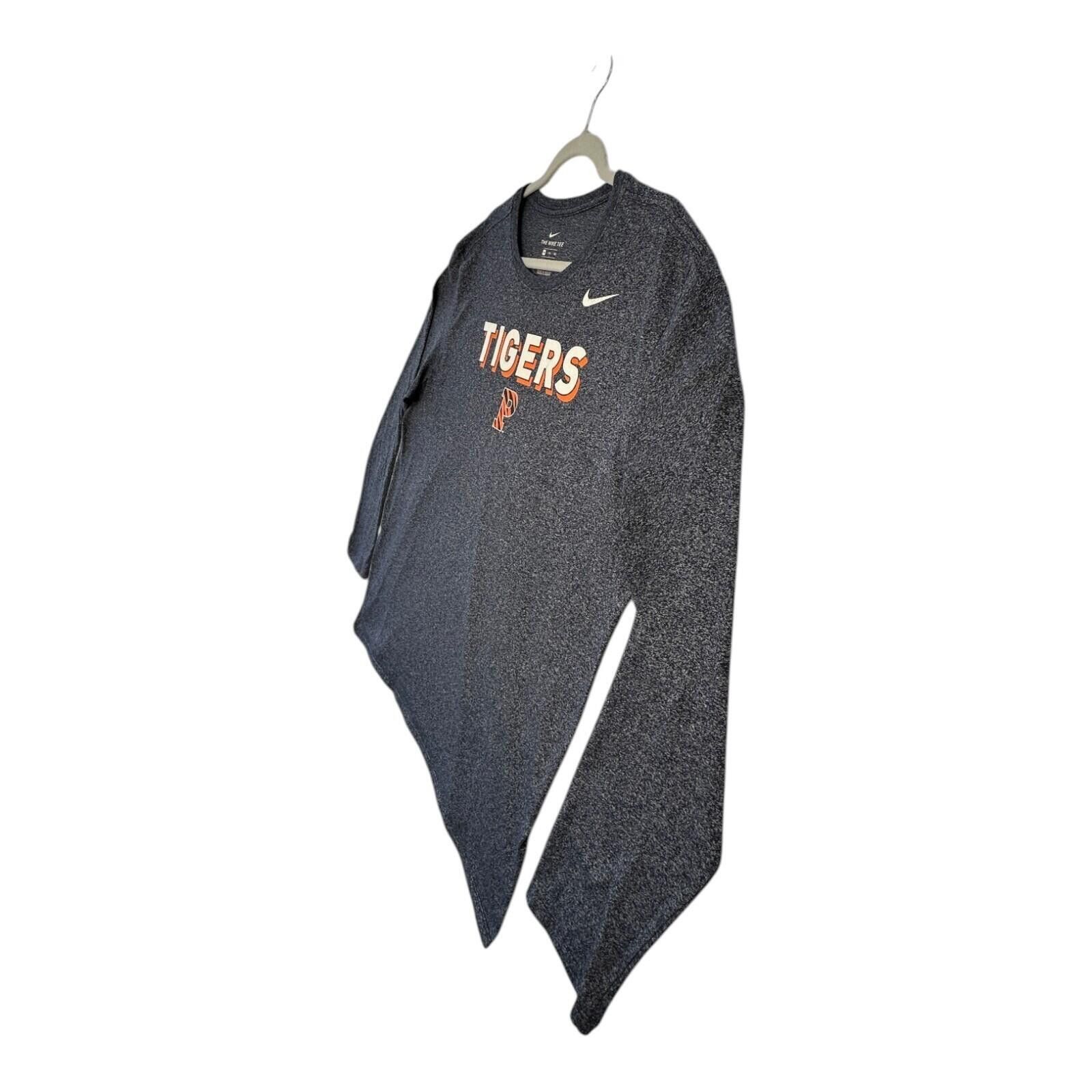 Nike Nike Tigers T-Shirt Men's UK Size 2XL Grey Long Sleeve Size US XXL / EU 58 / 5 - 4 Thumbnail