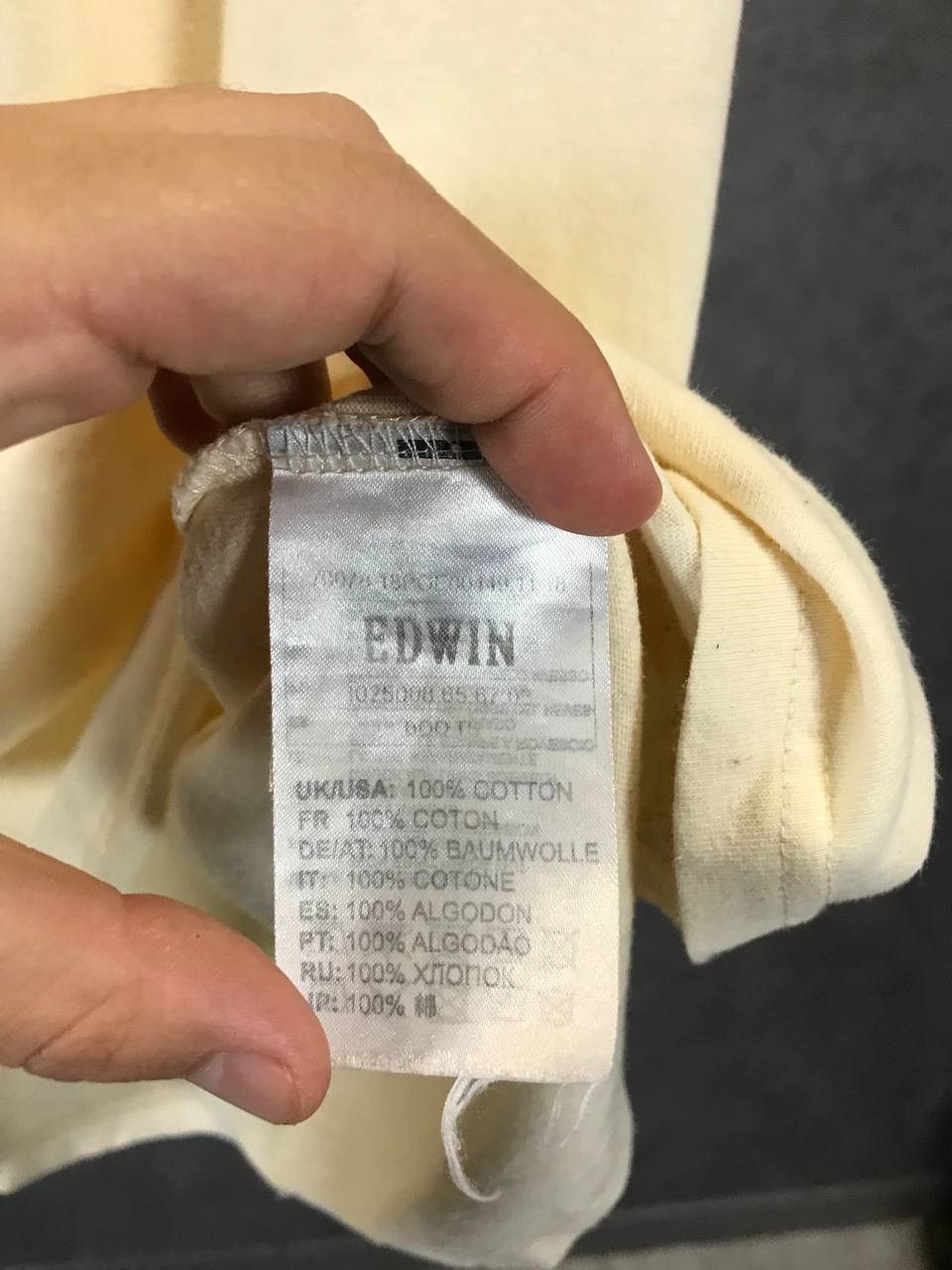 Edwin × Japanese Brand Edwin Japanese brand big logo tee Size US M / EU 48-50 / 2 - 5 Thumbnail