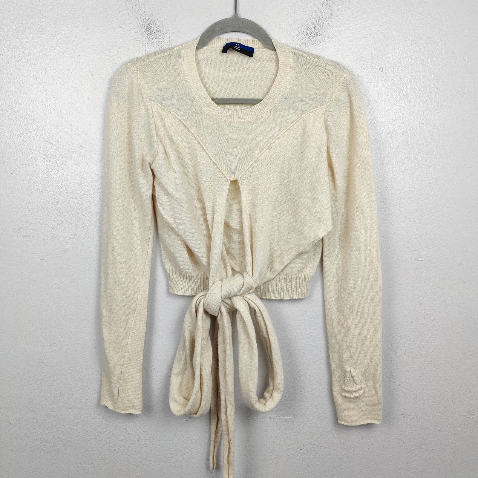 Other Alexa Fairchild Cashmere Sweater Womens Medium Large Beige Size L / US 10 / IT 46 - 1 Thumbnail