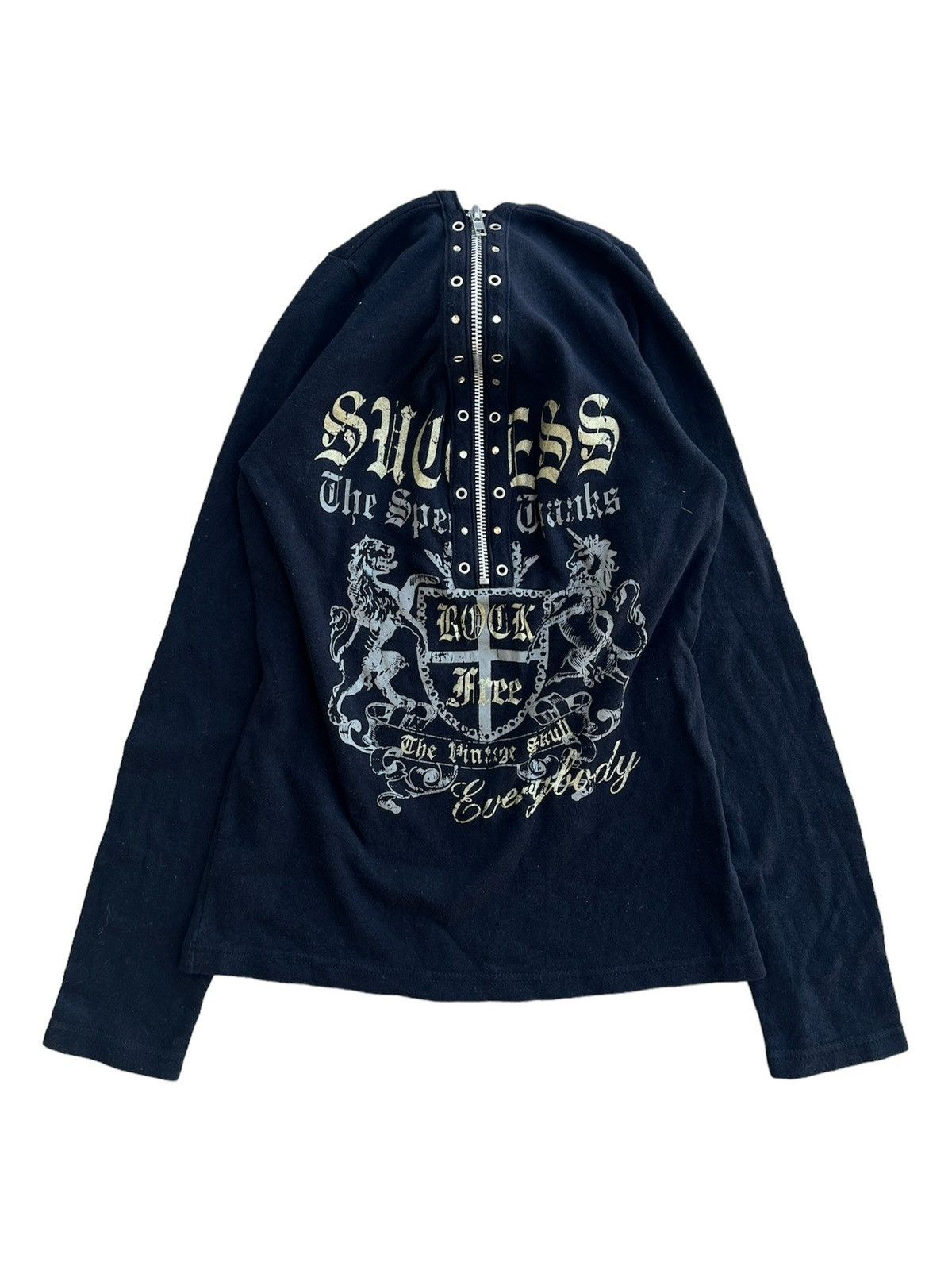 14th Addiction JAPANESE ELLEALLO SEDITIONARIES STUDDED ZIPPER PUNK STYLE Size US S / EU 44-46 / 1 - 2 Thumbnail