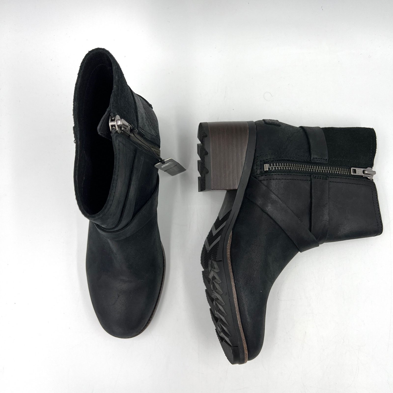 SOREL Sorel Cate Ankle Boots Black Waterproof Black NL3709 Size US 6.5 / EU 39-40 - 1 Thumbnail