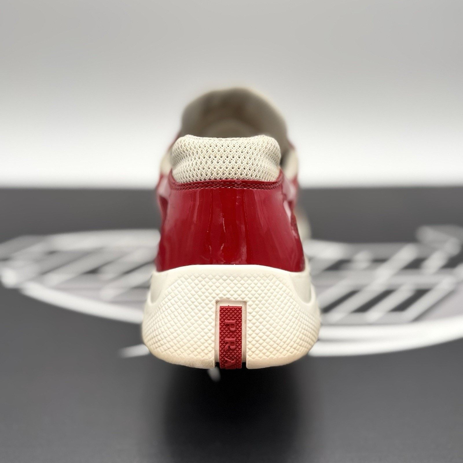Prada Size 9 UK (10 US) - Prada Americas Cup ' Red, White ' Size US 10 / EU 43 - 3 Thumbnail