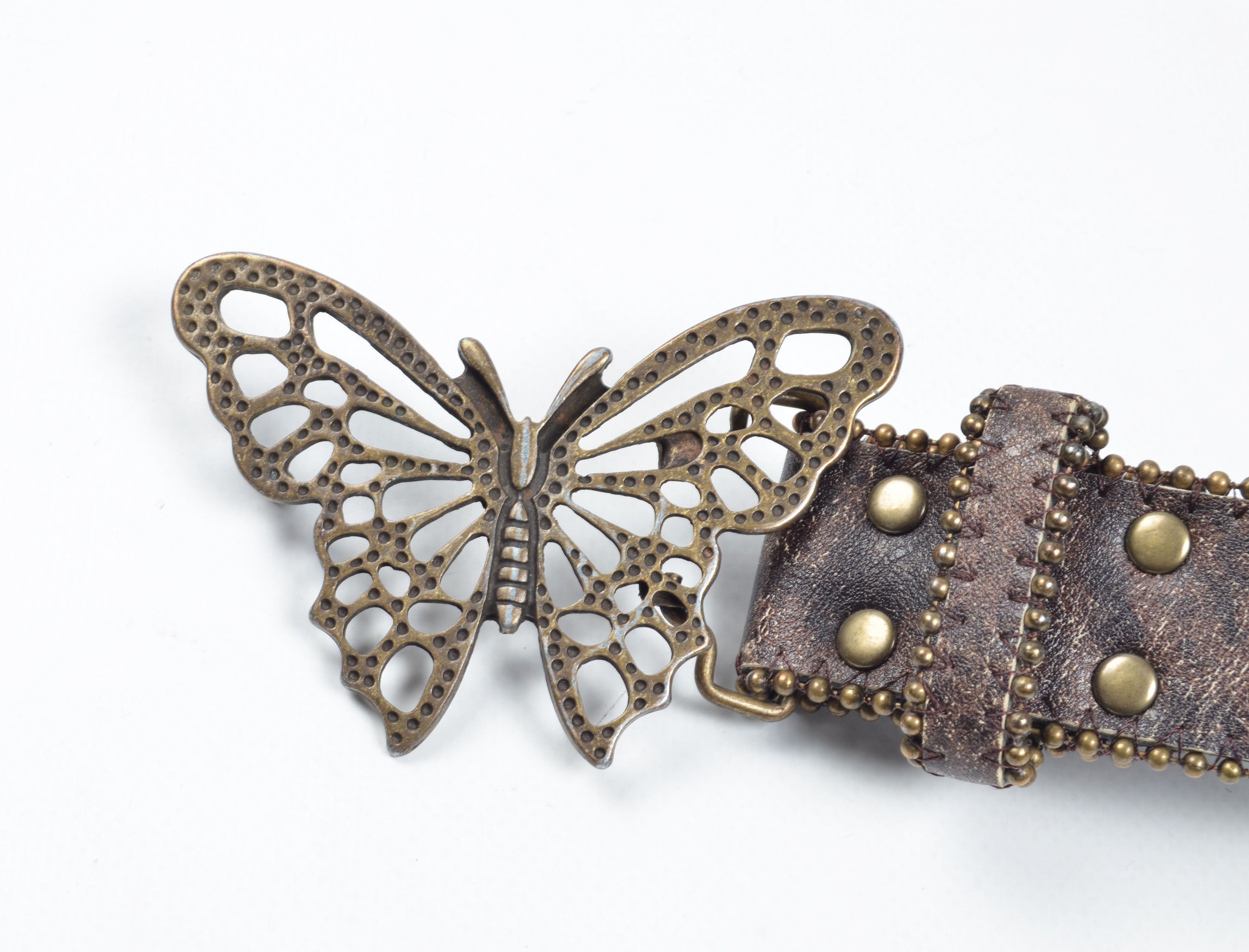 Vintage Vintage Y2K Fairycore Butterfly Faux Leather Belt Size ONE SIZE - 5 Thumbnail
