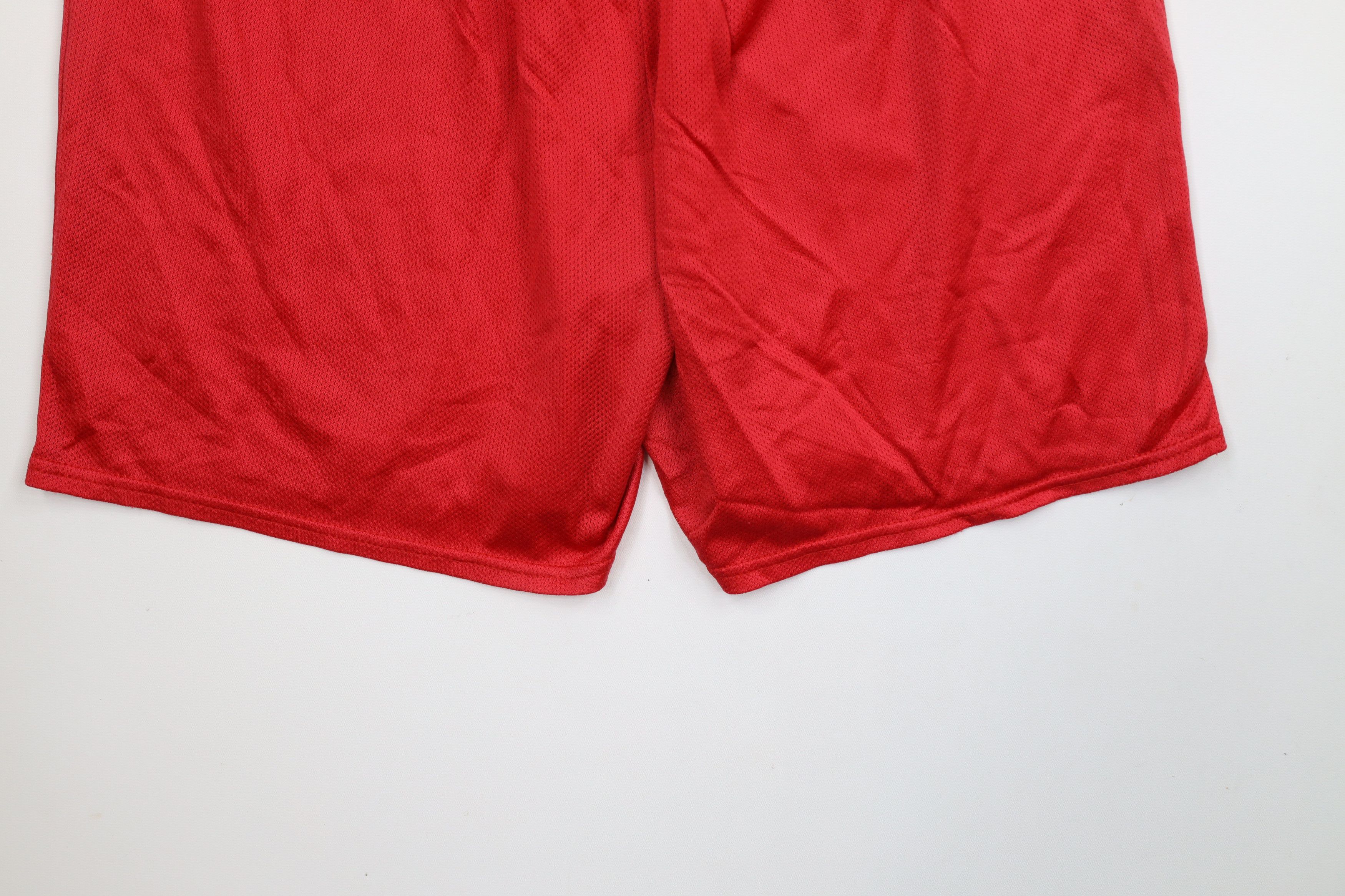 Vintage Vintage 90s Ohio State University Above Knee Shorts Red USA Size US 34 / EU 50 - 11 Thumbnail