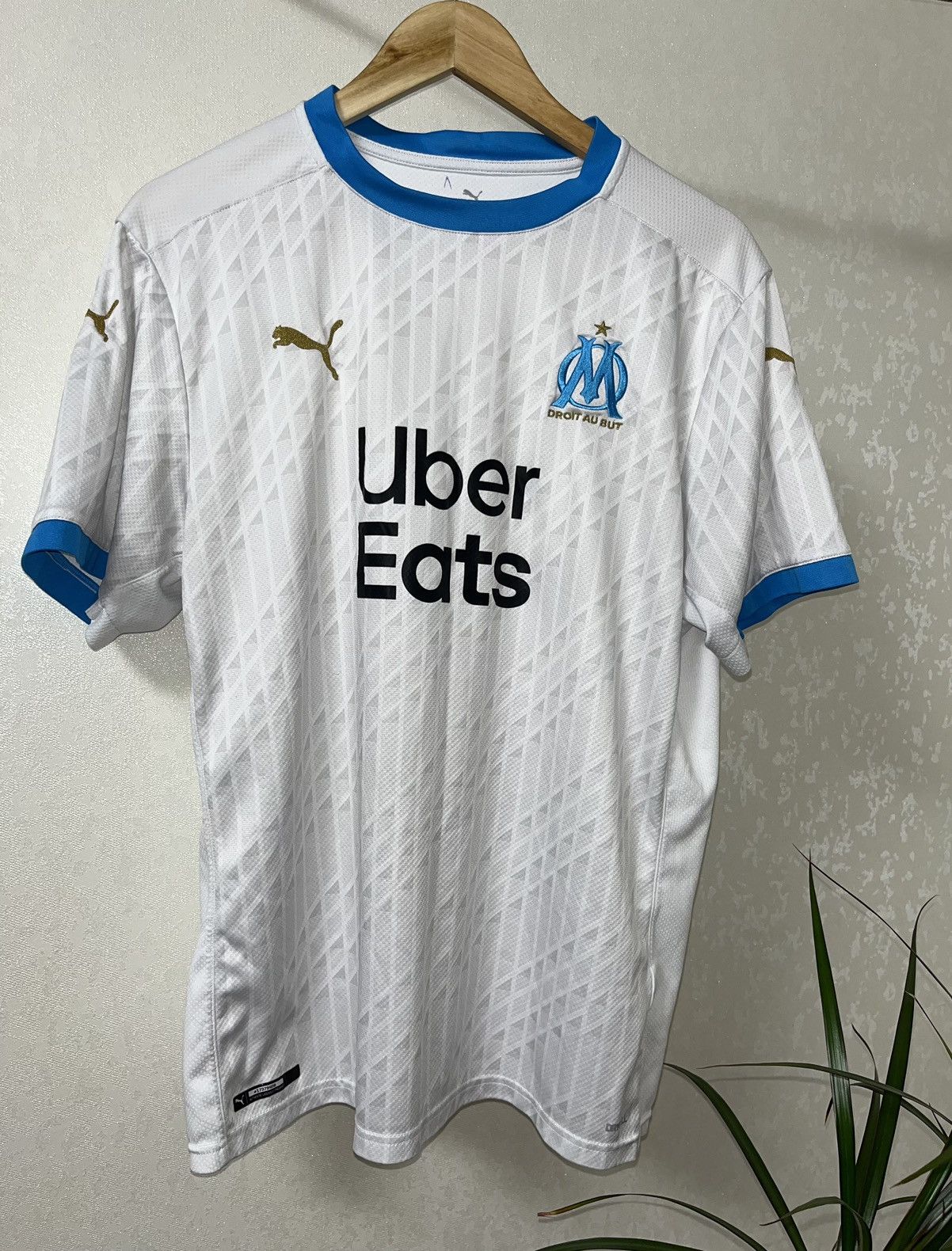 Puma Puma Marseille 2020/21 Home Jersey Uber Eats Size US XL / EU 56 / 4 - 1 Thumbnail