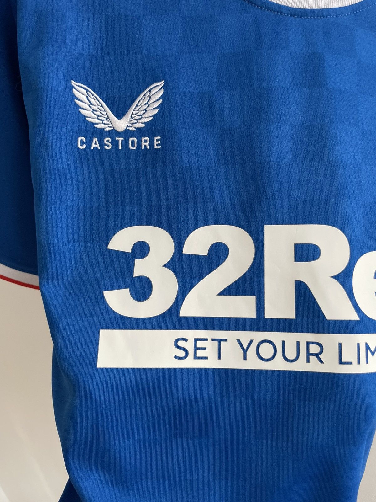 Castore Glasgow Rangers 2022 2023 Home Football Shirt Soccer Jersey Size US M / EU 48-50 / 2 - 8 Thumbnail